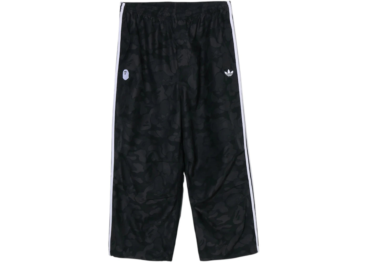 adidas x BAPE Camo Jacquard Pants Black