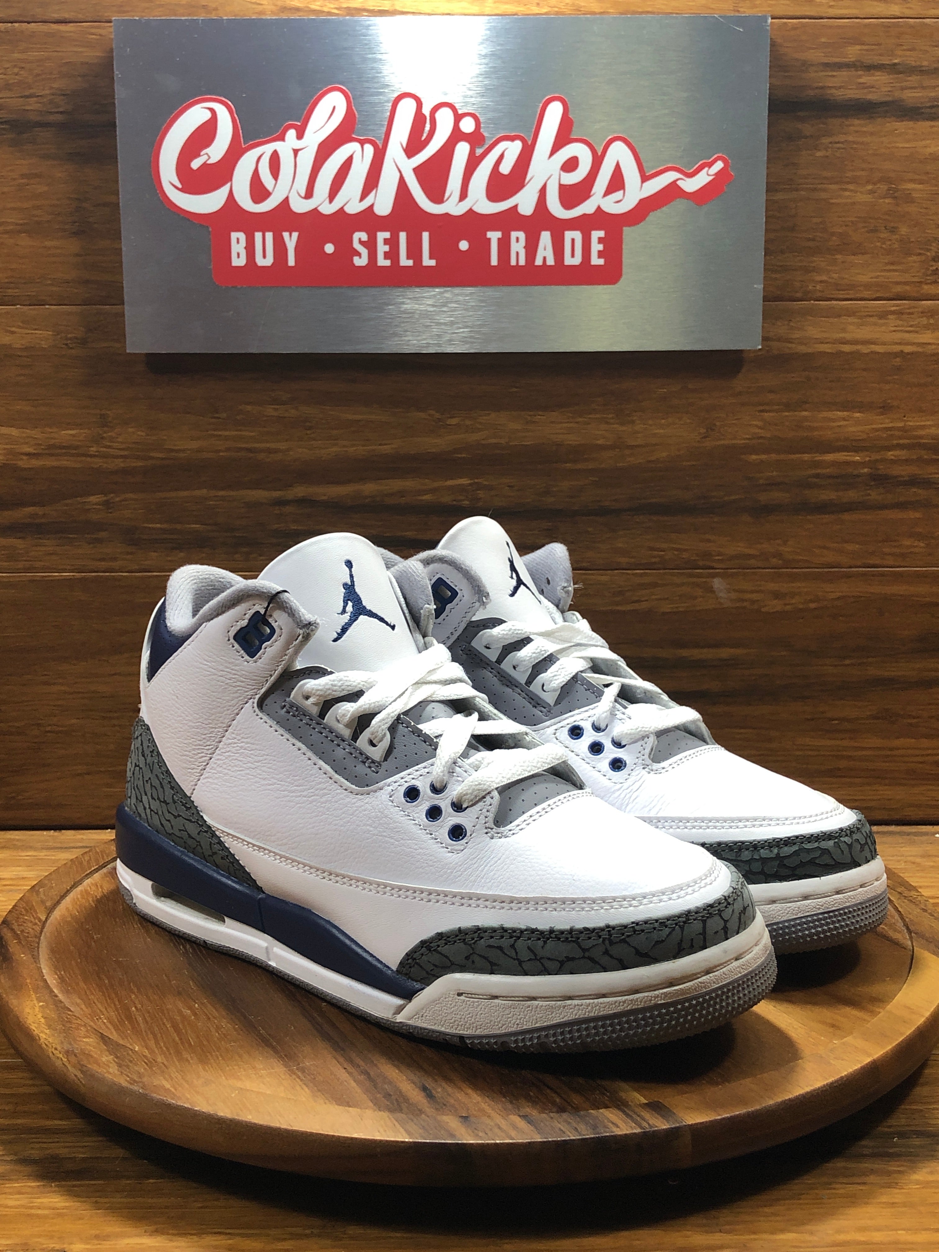 Jordan 3 Retro Midnight Navy (GS)