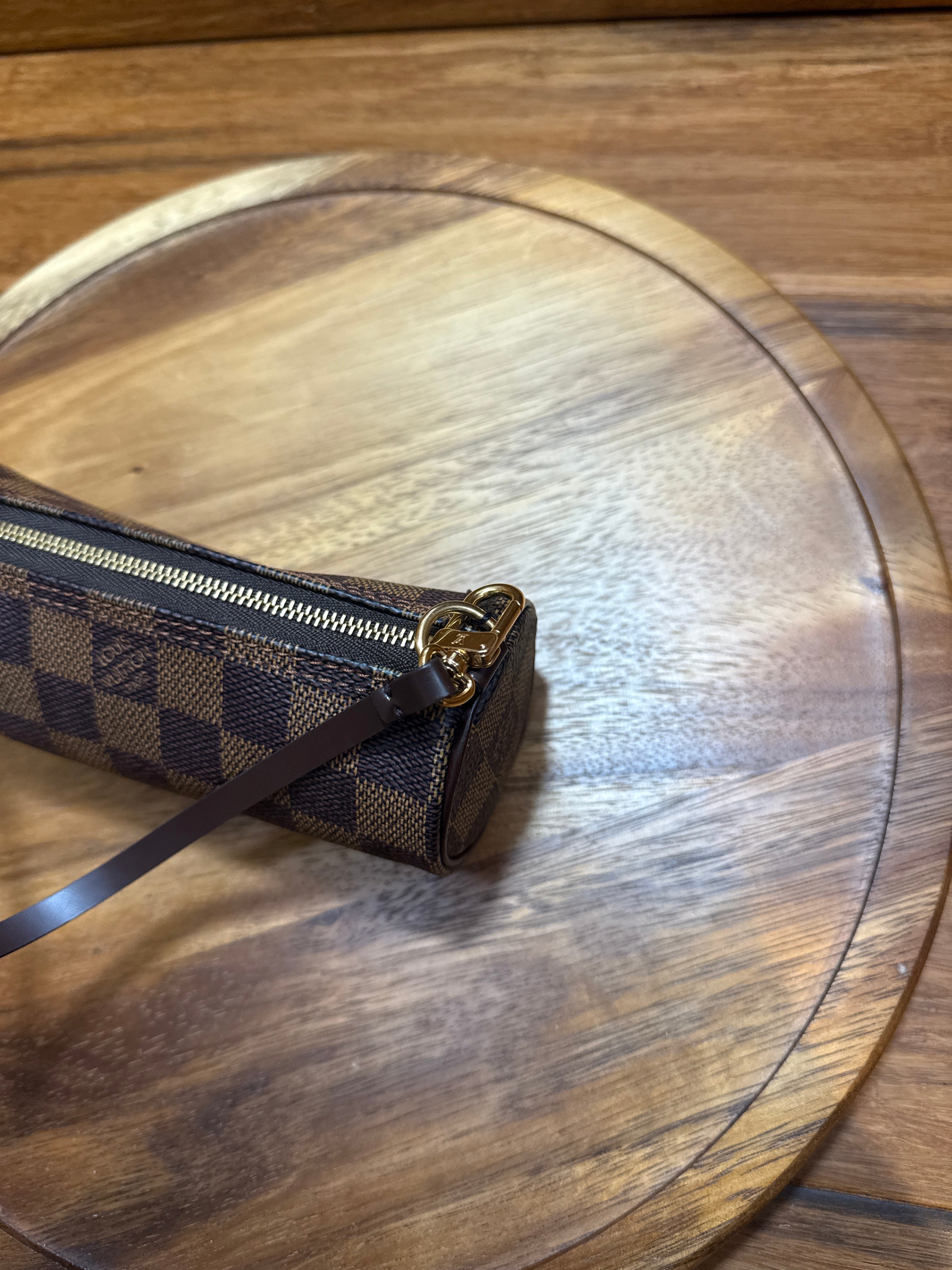 Louis Vuitton Damier Ebene Mini Papillon Pouch