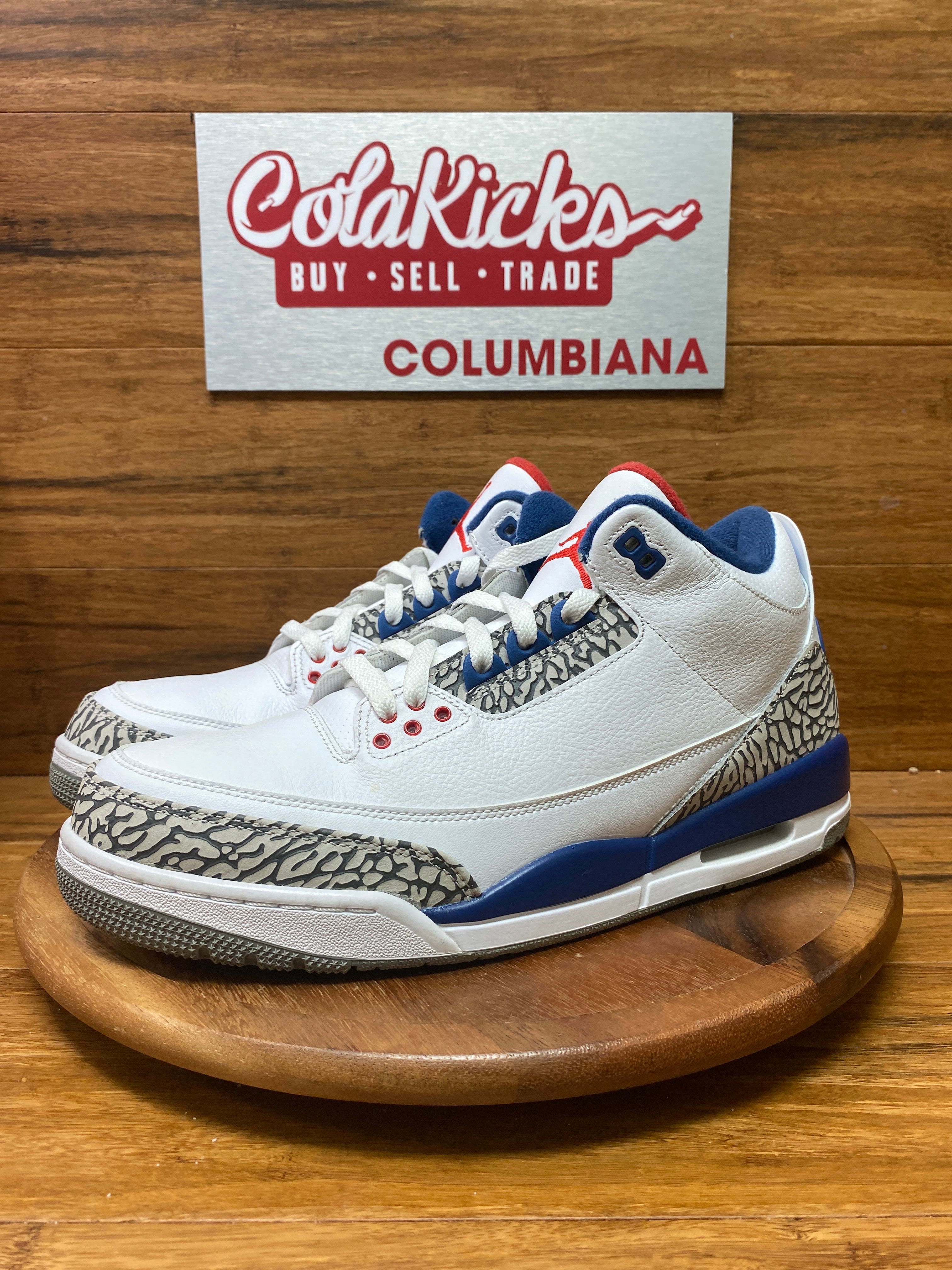 Jordan 3 Retro True Blue (2016)