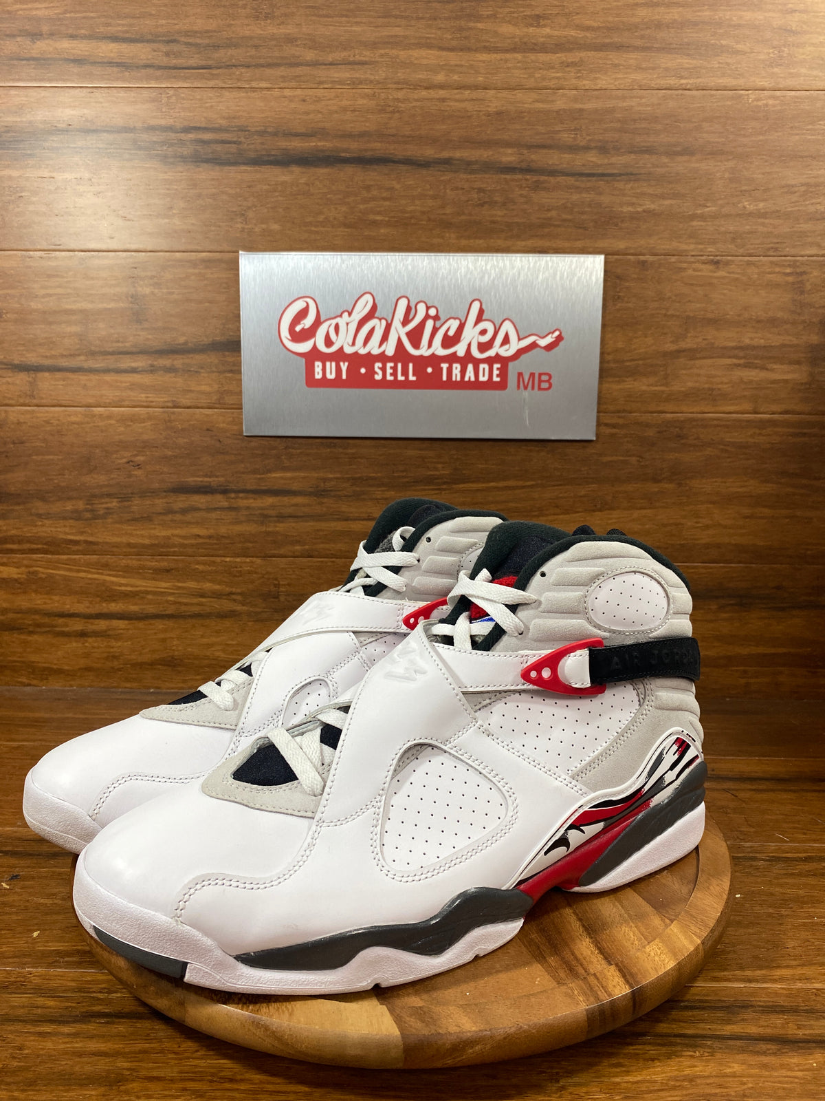 Jordan 8 Retro White True Red (2025)