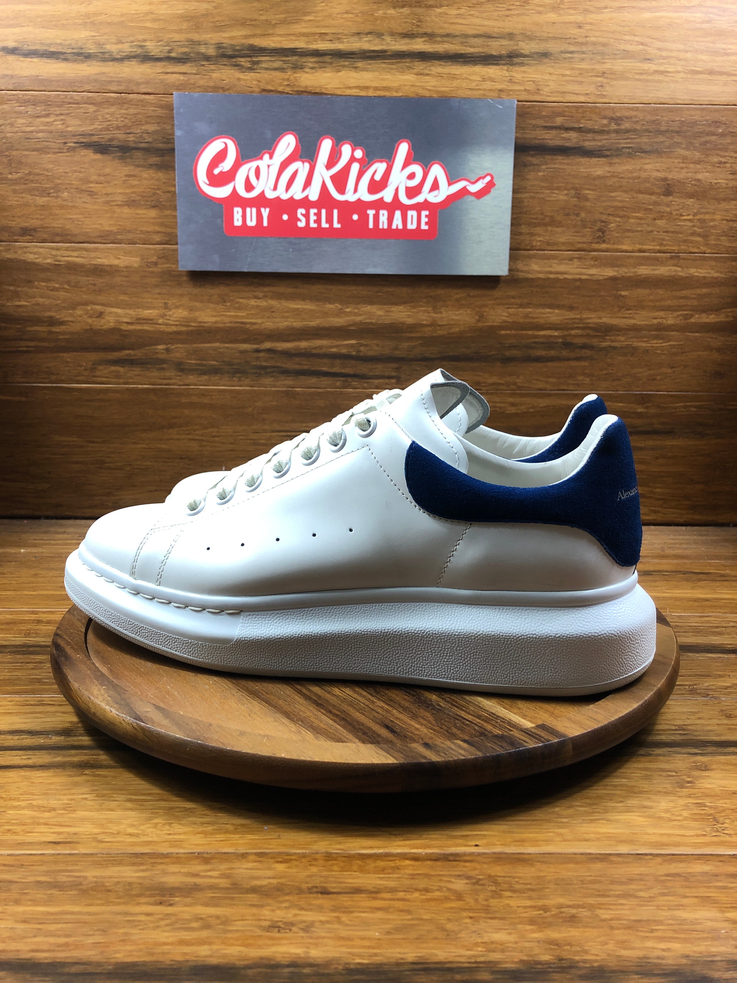 Alexander McQueen Oversized Paris Blue