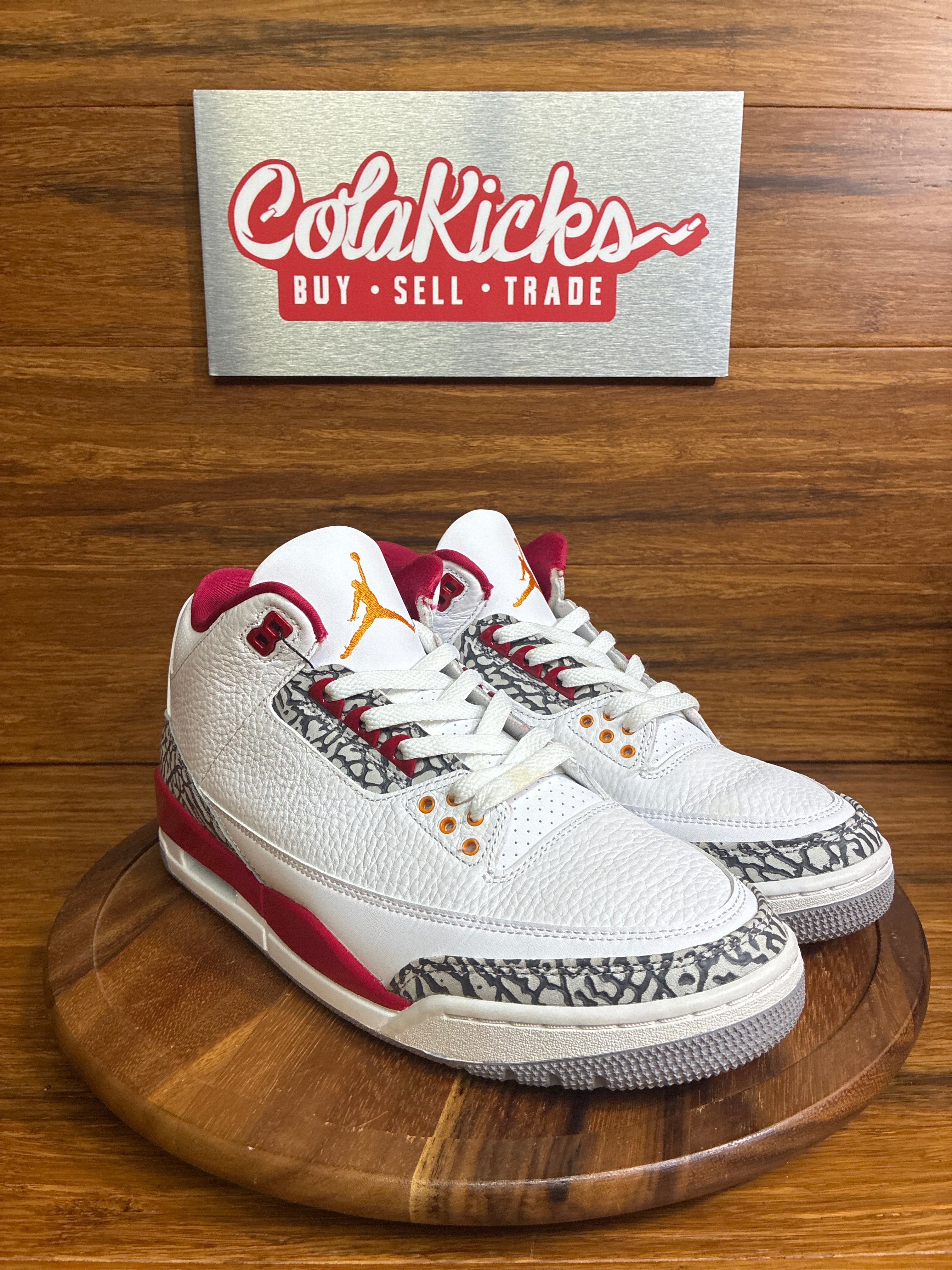 Jordan 3 Retro Cardinal Red