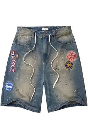Vale Forever Paradise Jorts blue