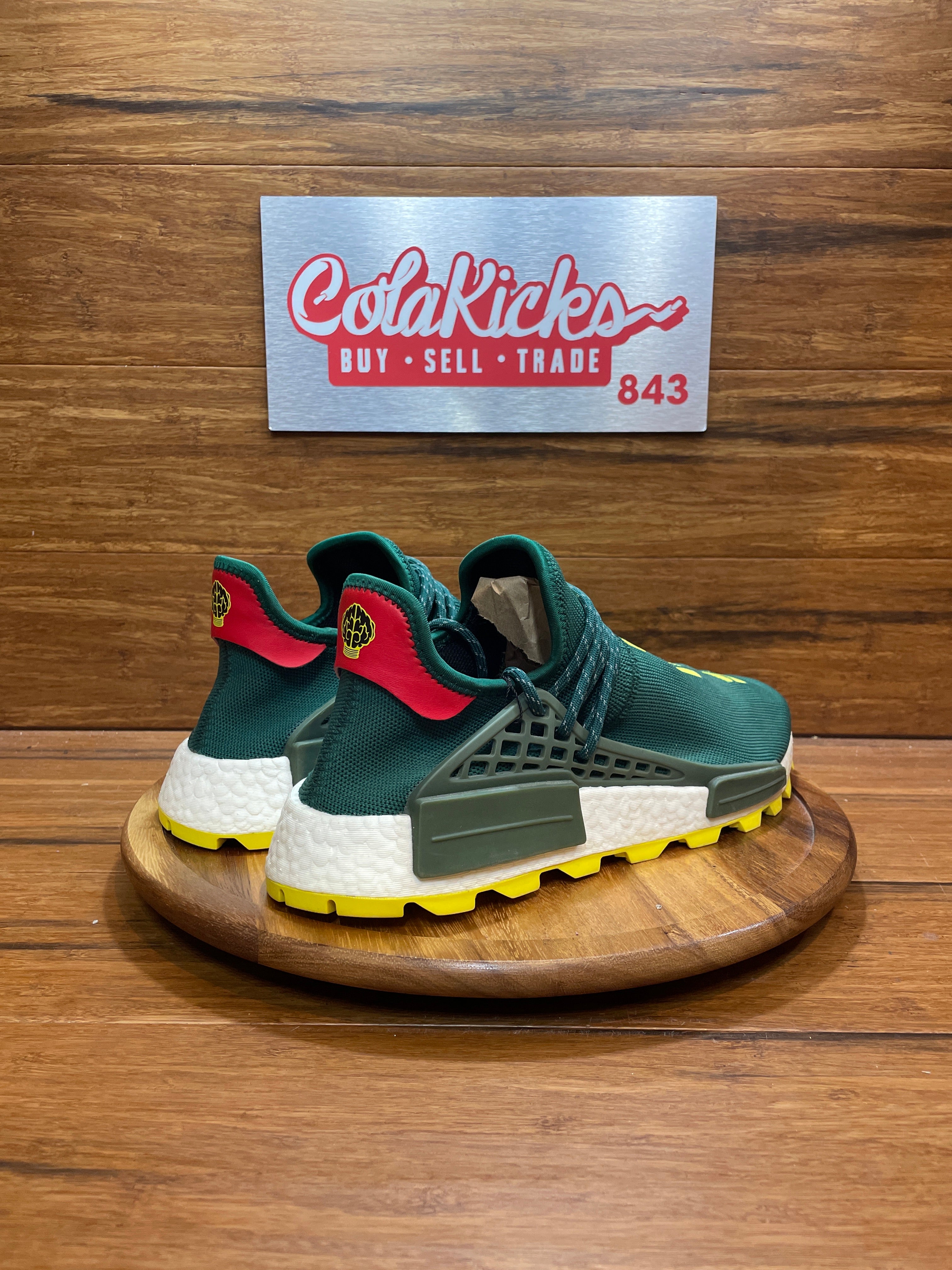 adidas NMD Hu Pharrell NERD Green Yellow