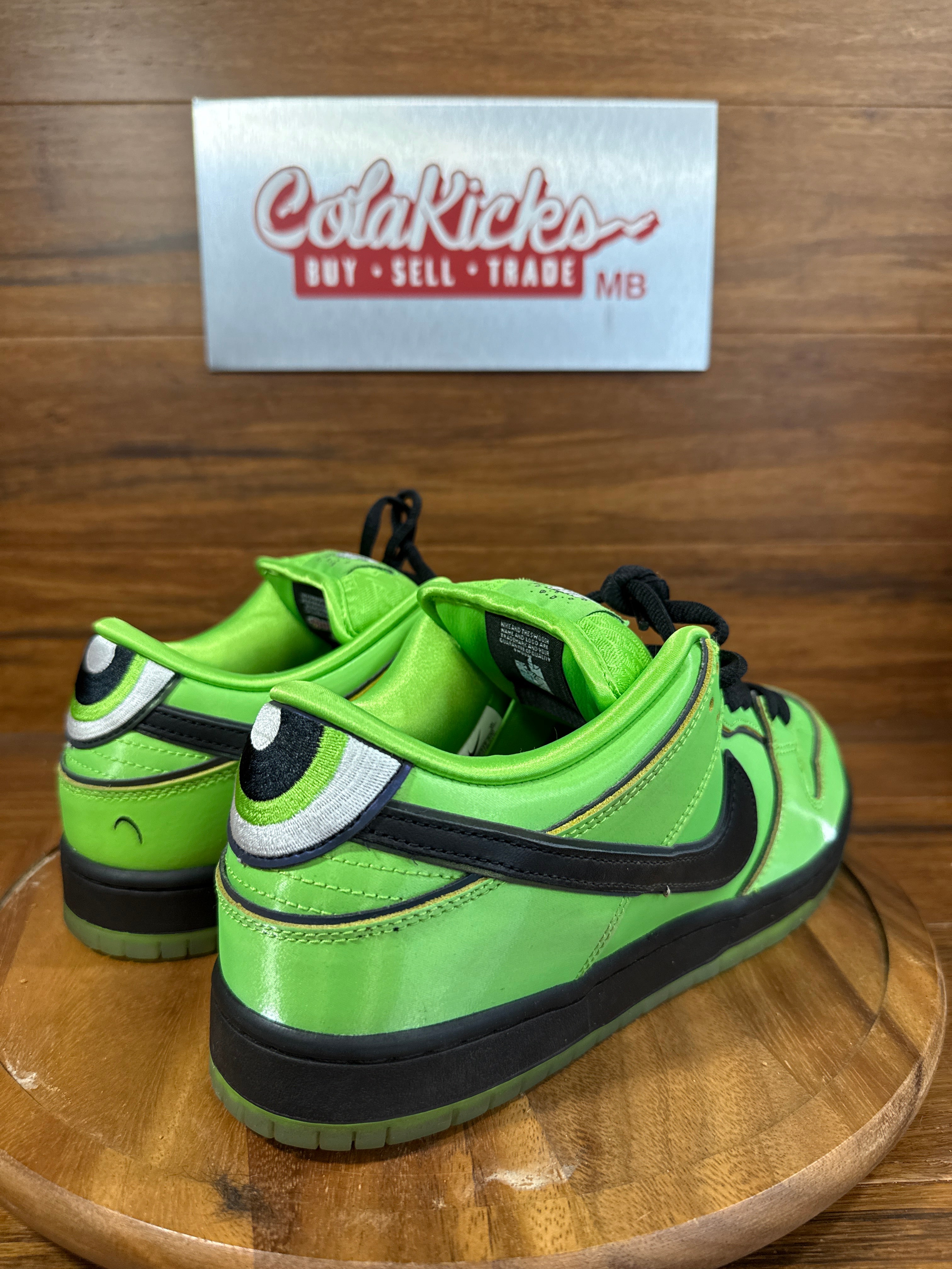 Nike SB Dunk Low The Powerpuff Girls Buttercup