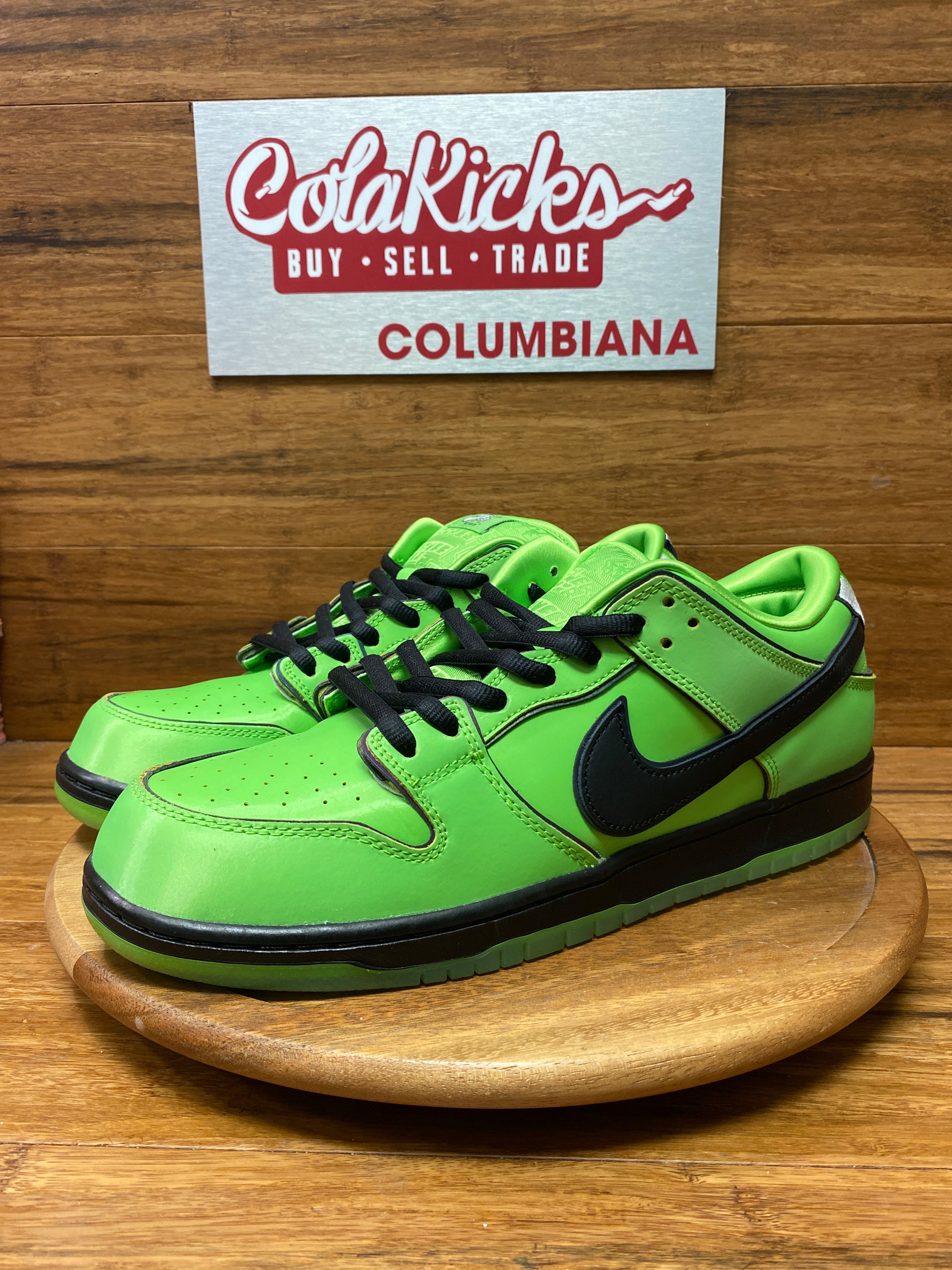 Nike SB Dunk Low The Powerpuff Girls Buttercup