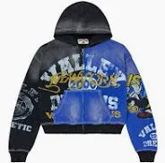 Vale Forever Bipolar Zip Up Hoodie