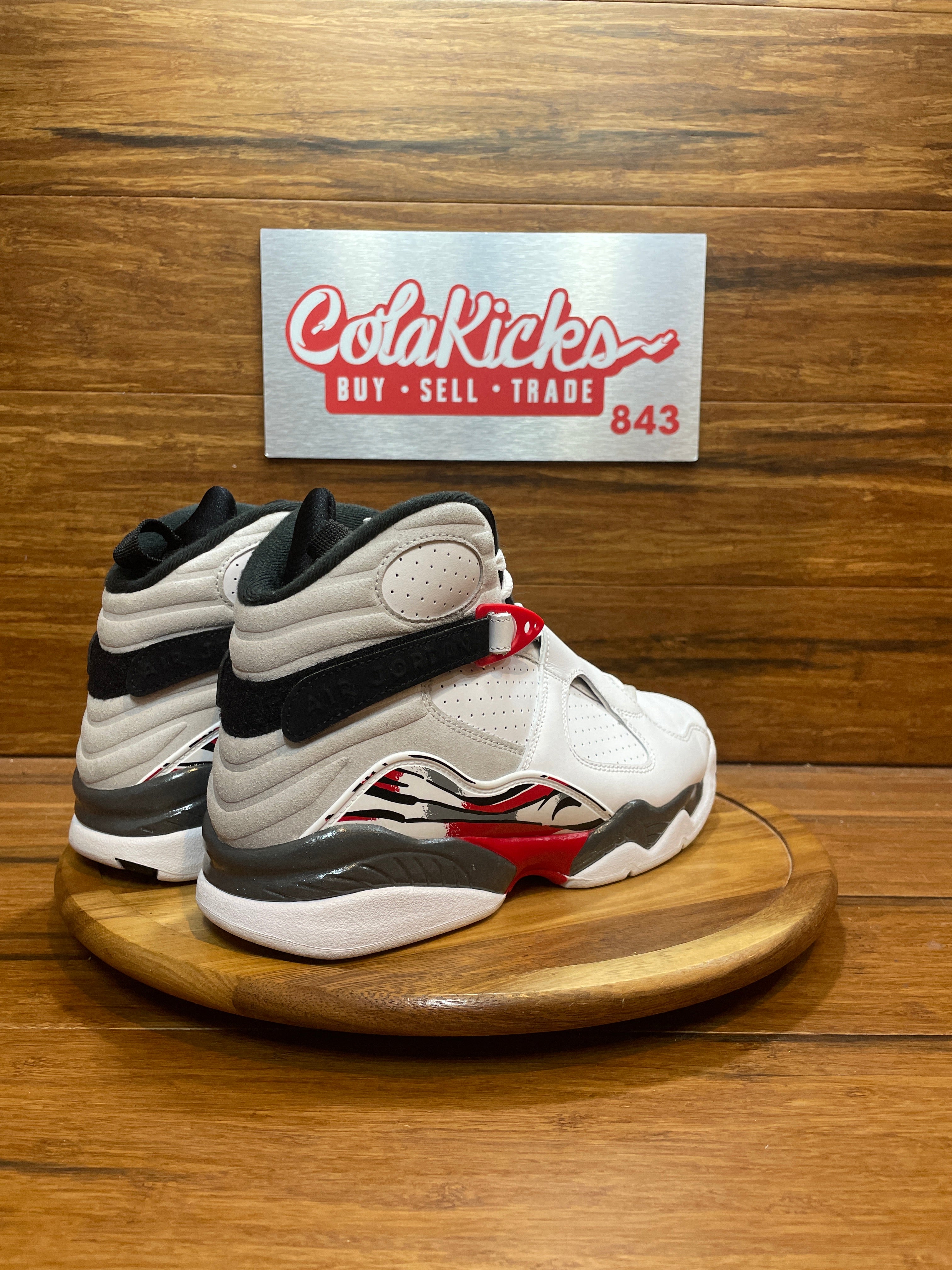 Jordan 8 Retro White True Red (2025)