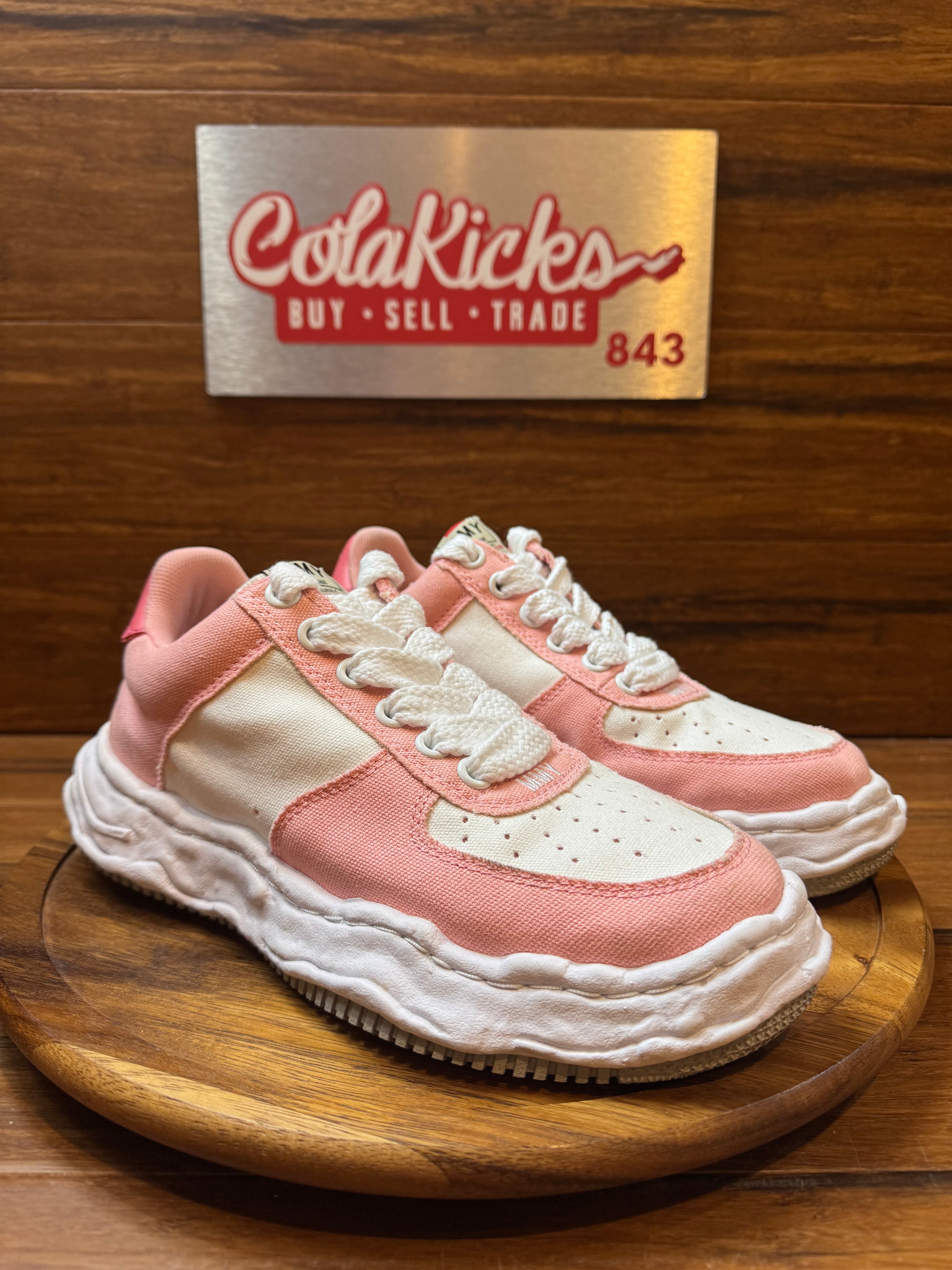 MIHARA YASUHIRO CANVAS PINK/WHITE