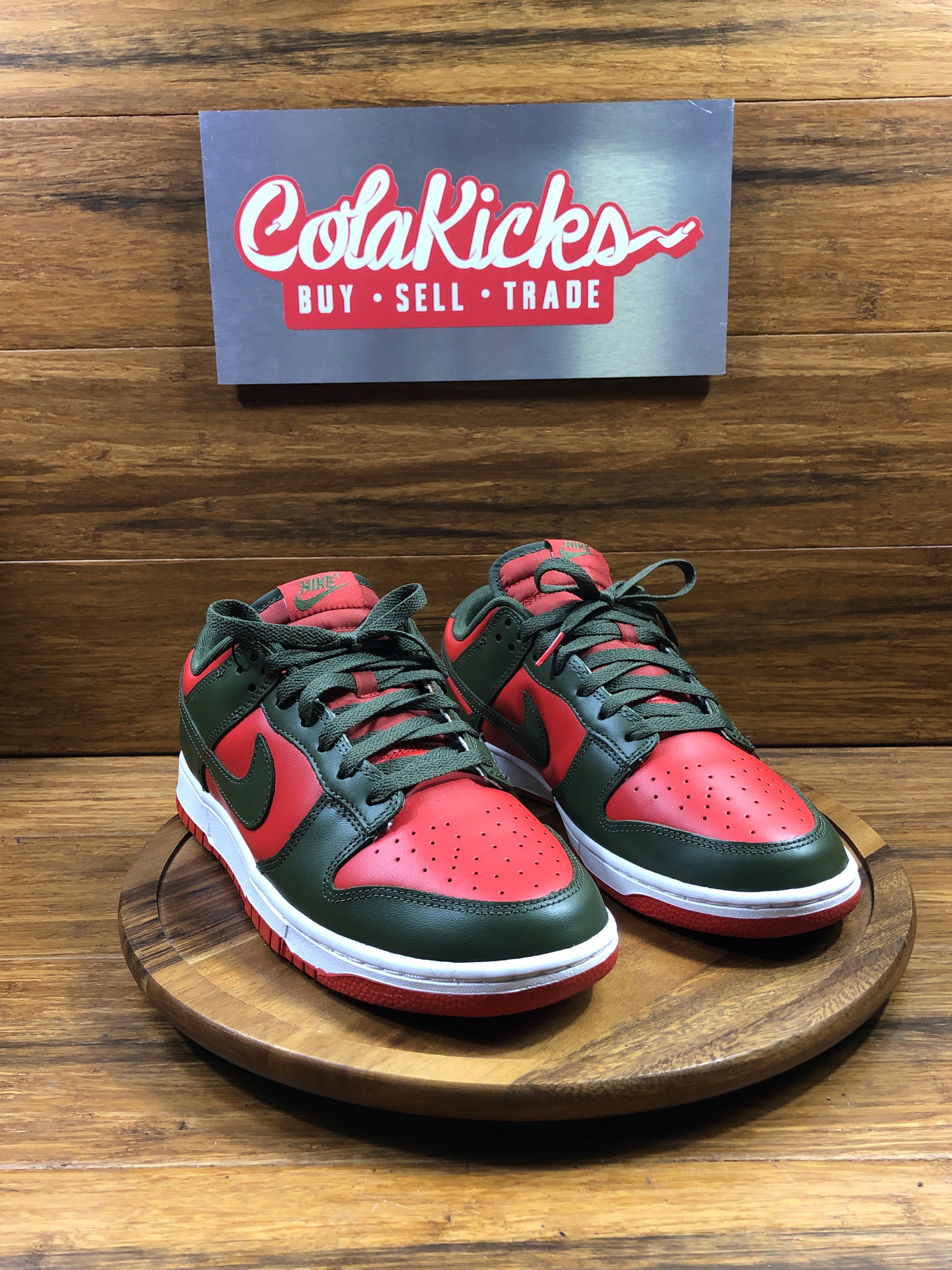 Nike Dunk Low Mystic Red Cargo Khaki