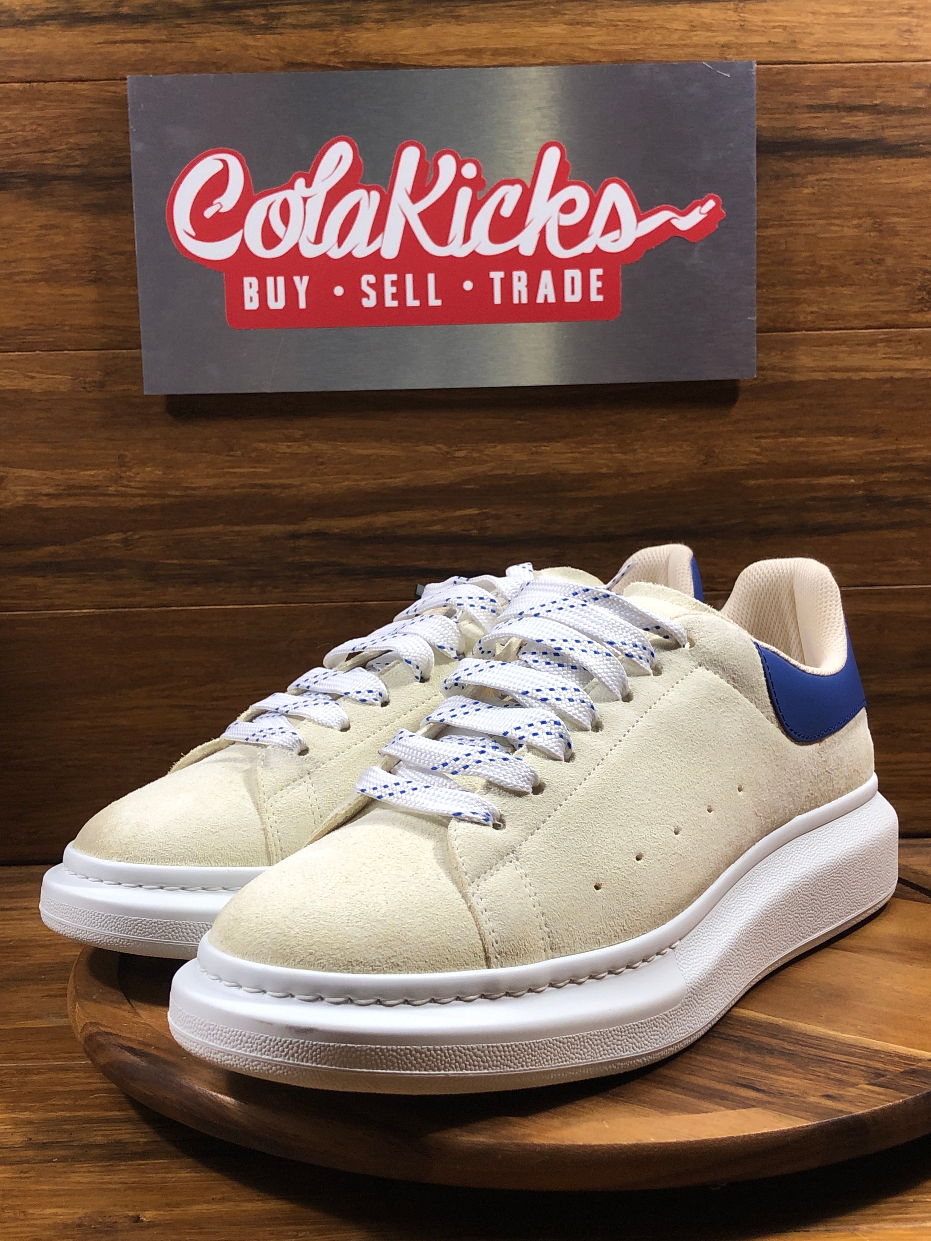 Alexander McQueen Oversized Sneaker 'Vanilla Blue'