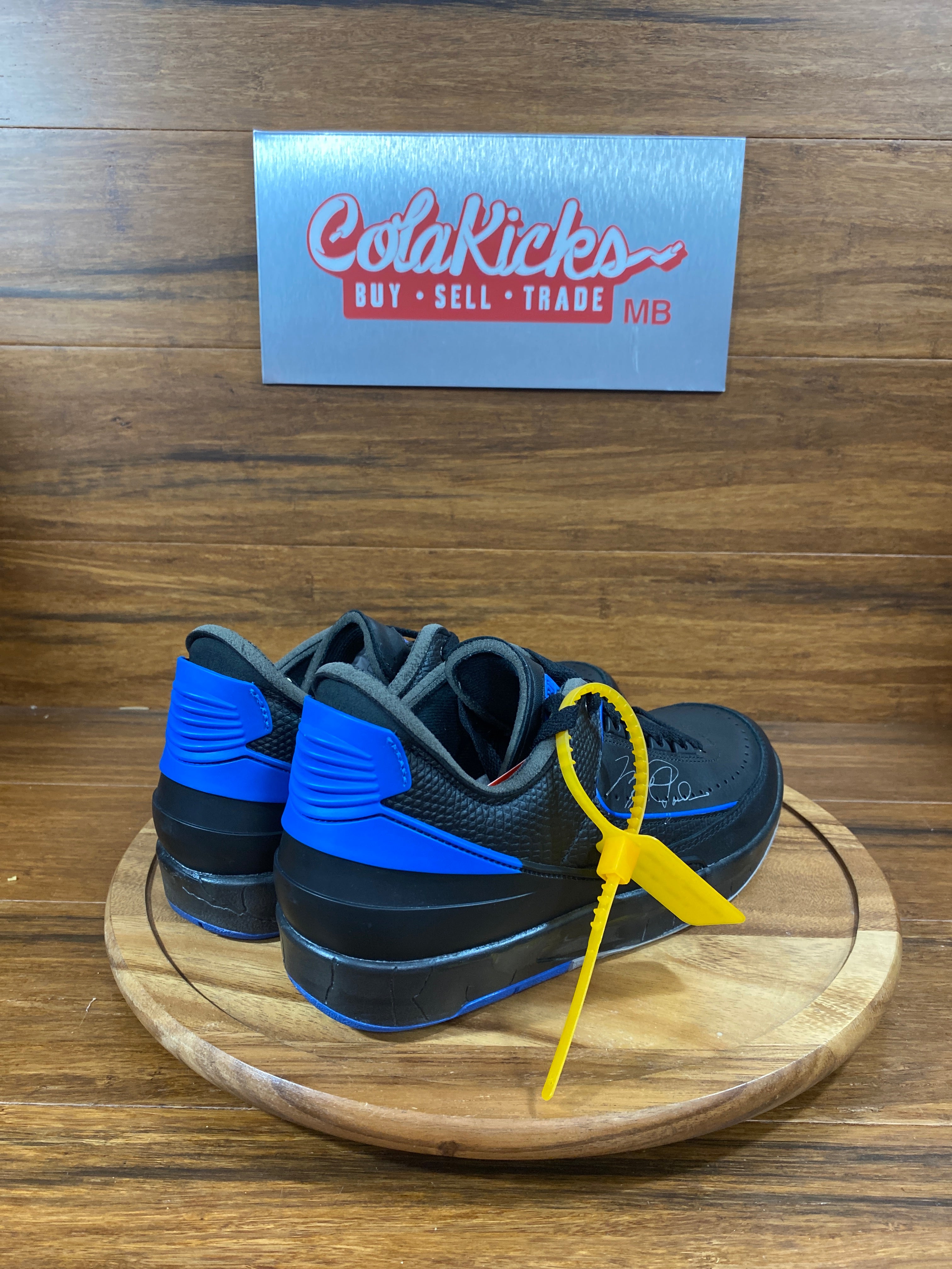 Jordan 2 Retro Low SP Off-White Black Blue