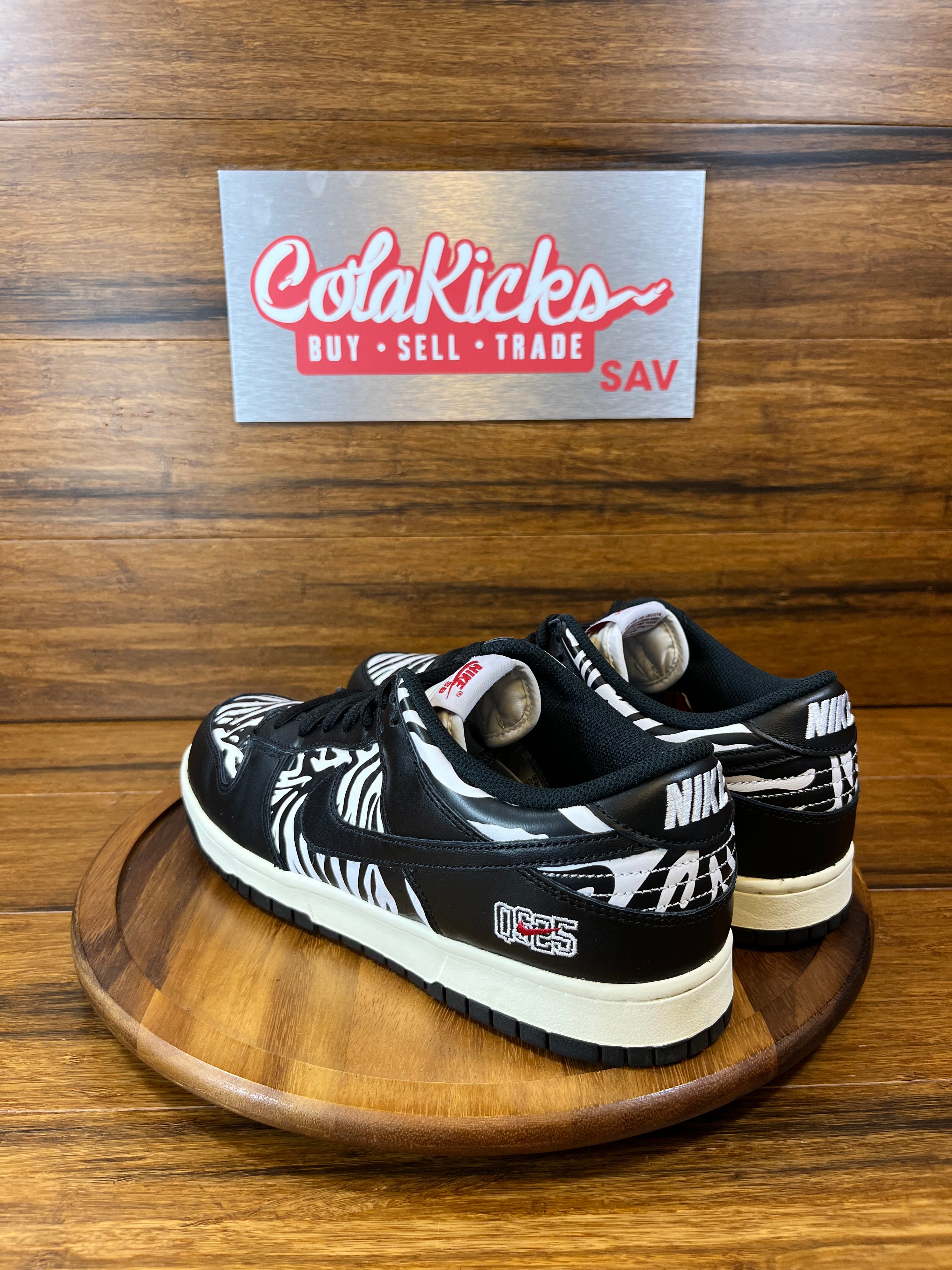 Nike SB Dunk Low OG QS Quartersnacks Zebra