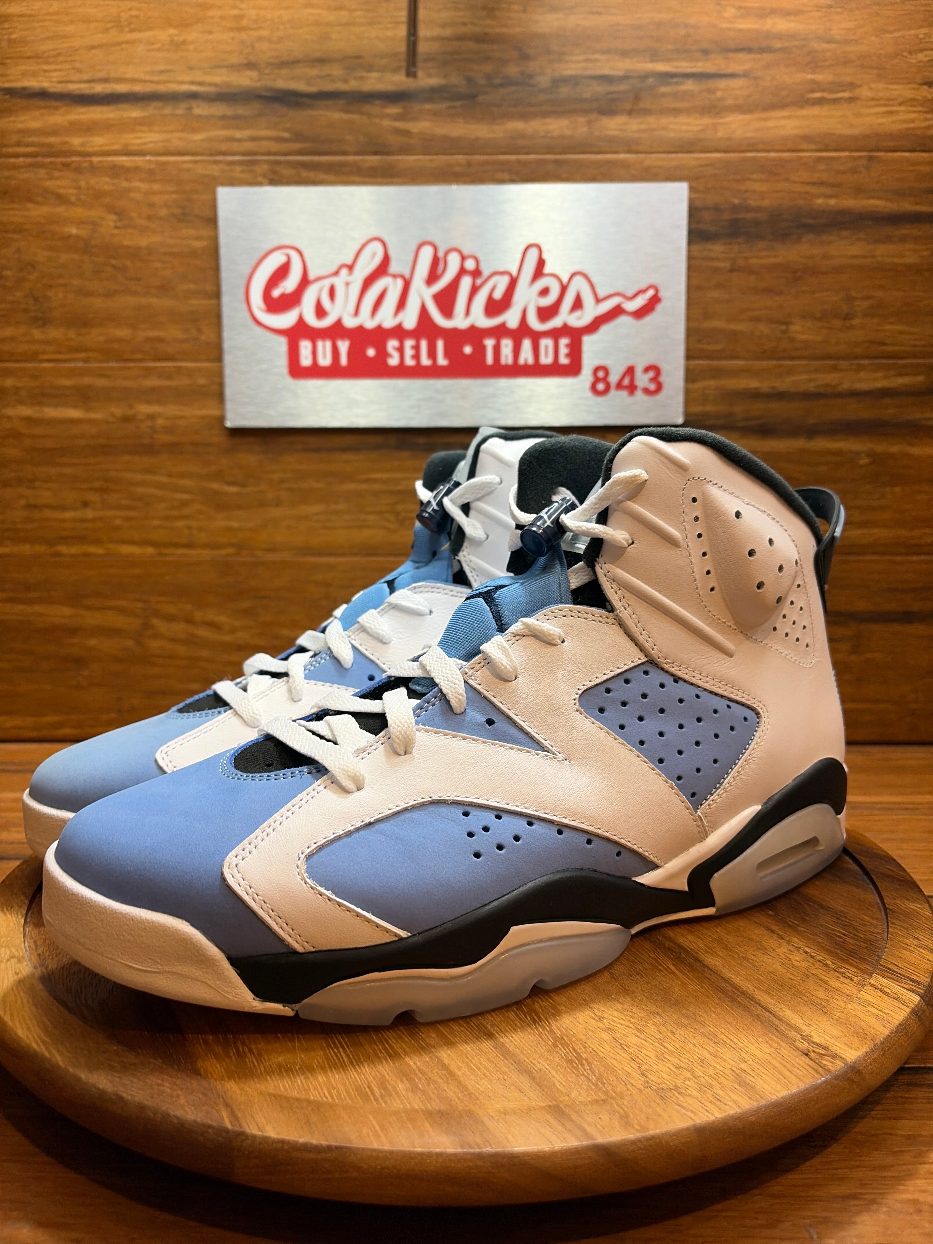 Jordan 6 Retro UNC White