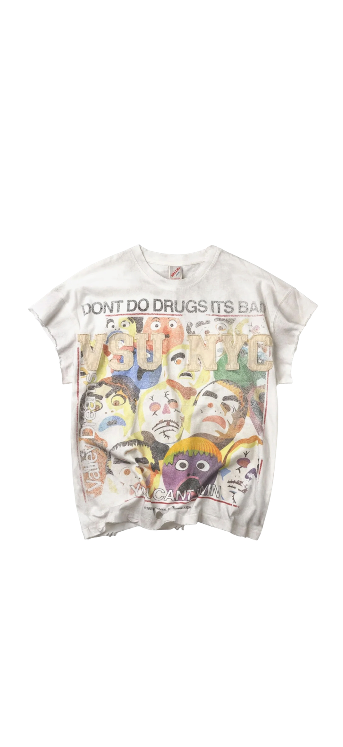 Vale Forever Buy Vale Not Drugs Tee White