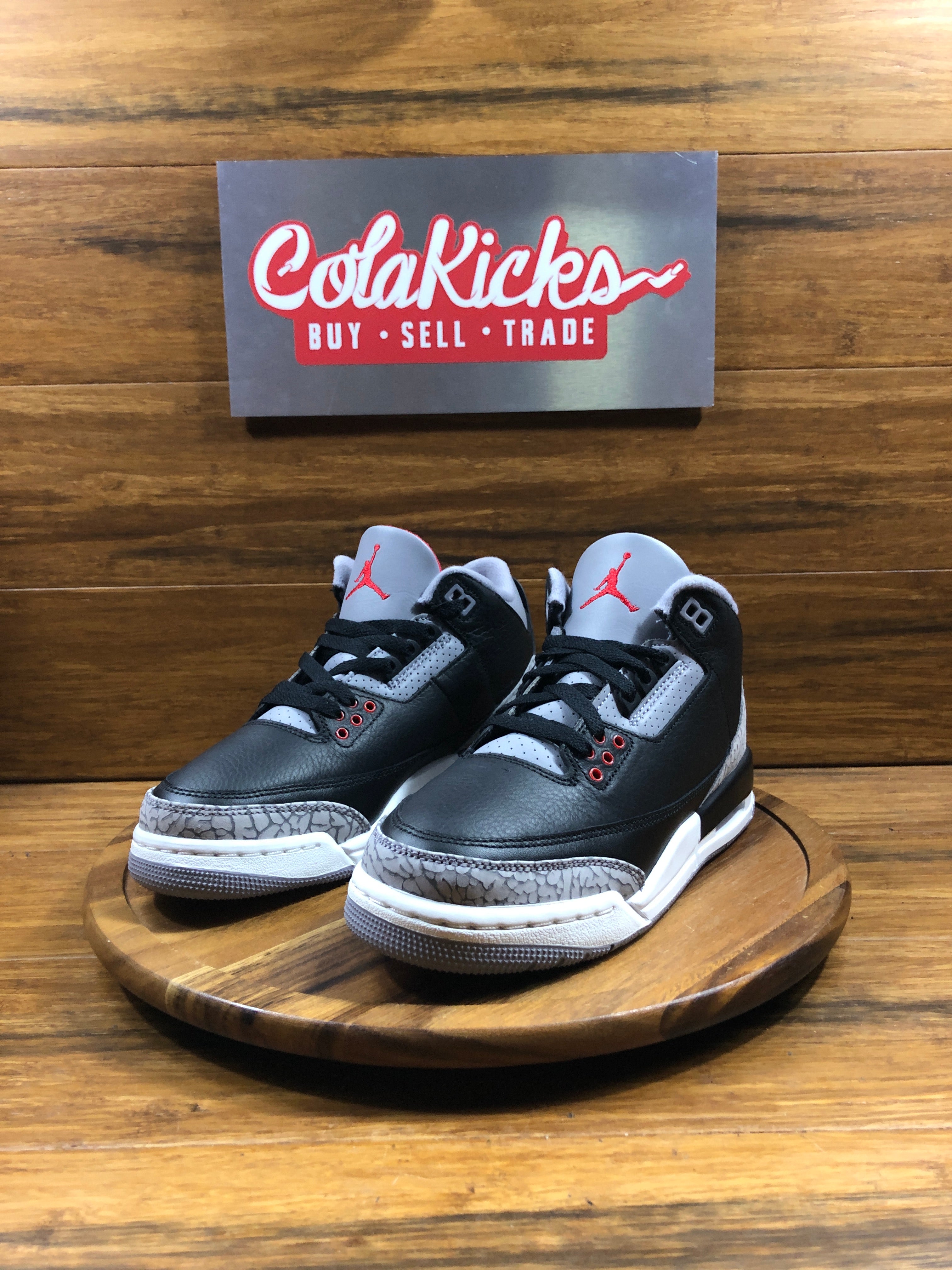 Jordan 3 Retro Black Cement (2024) (GS)