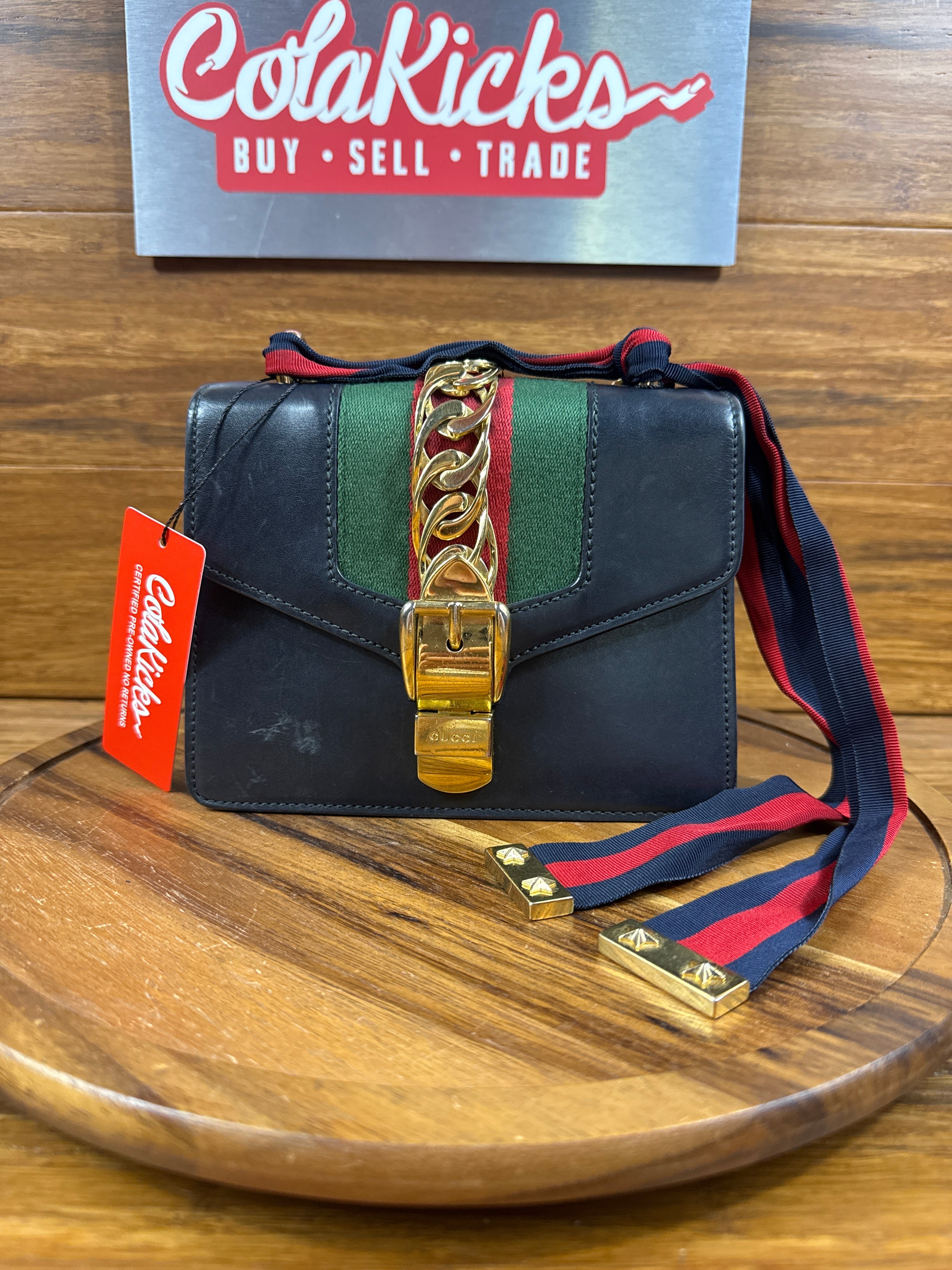 Gucci Sherry Line Mini Sylvie Shoulder Bag