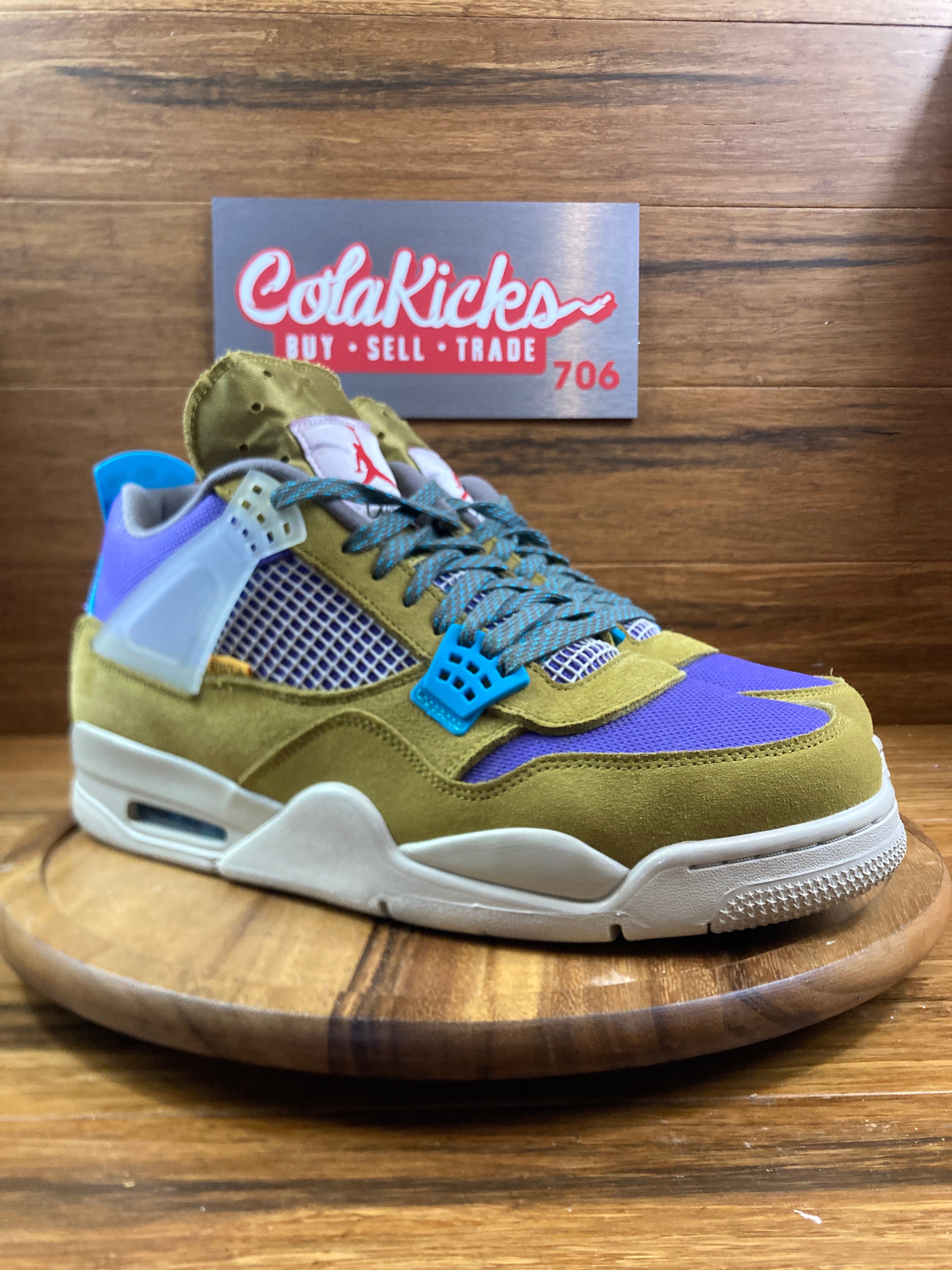 Jordan 4 Retro SP 30th Anniversary Union Desert Moss