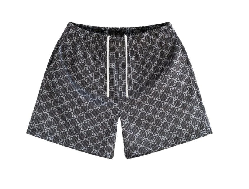 Bravest Studios Black Matrix Shorts
