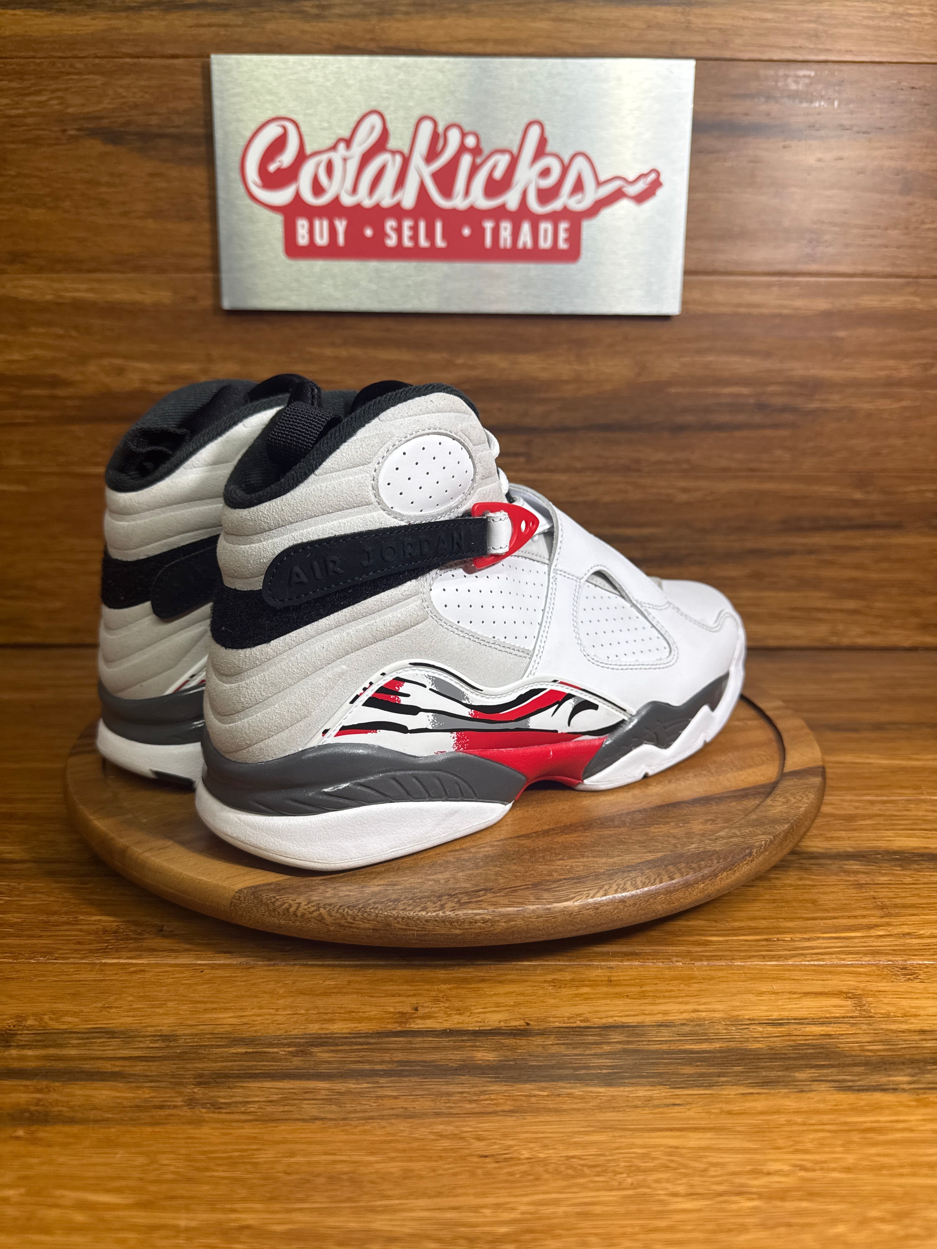 Jordan 8 Retro White True Red (2025)