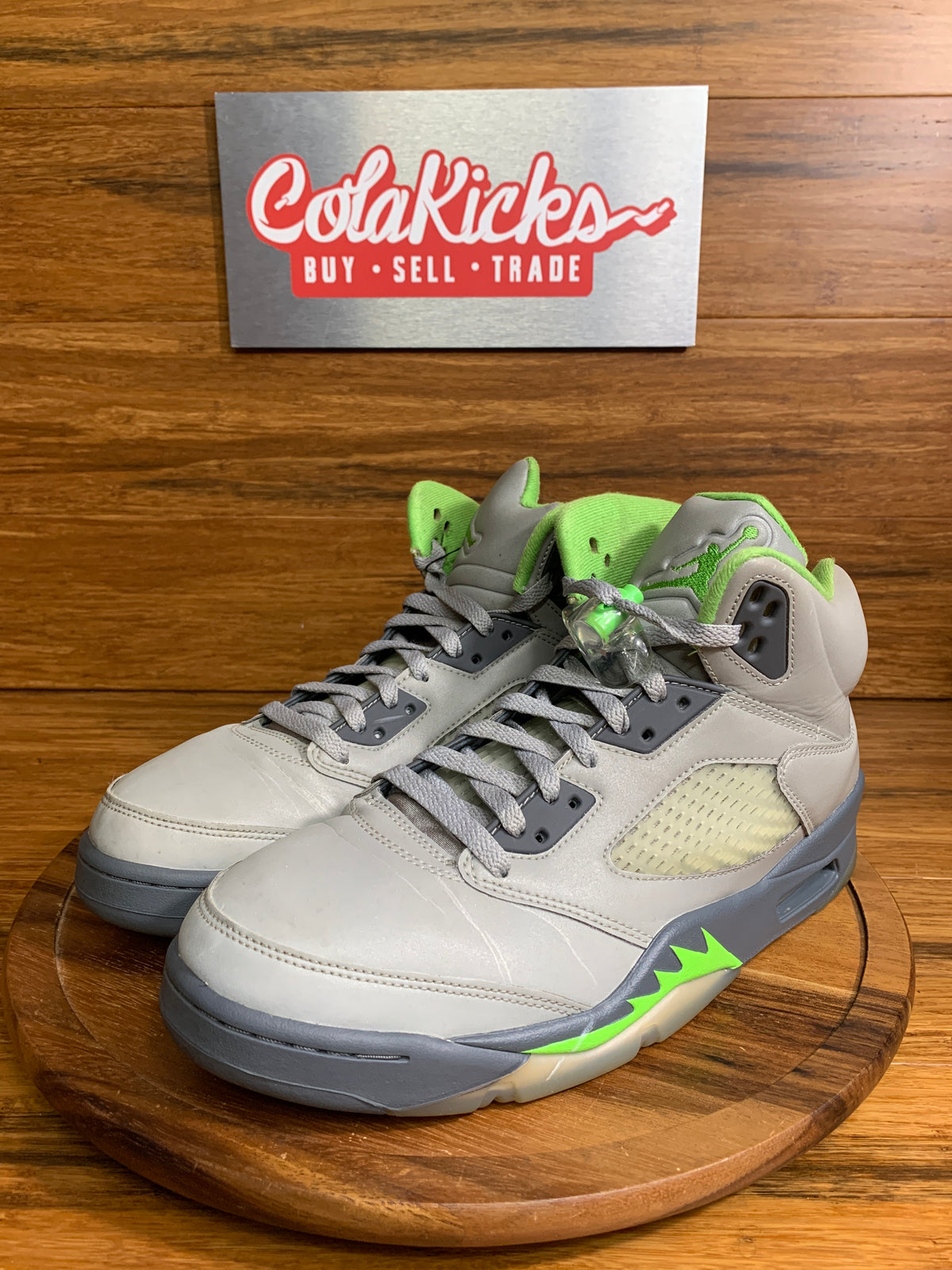 Jordan 5 Retro Green Bean