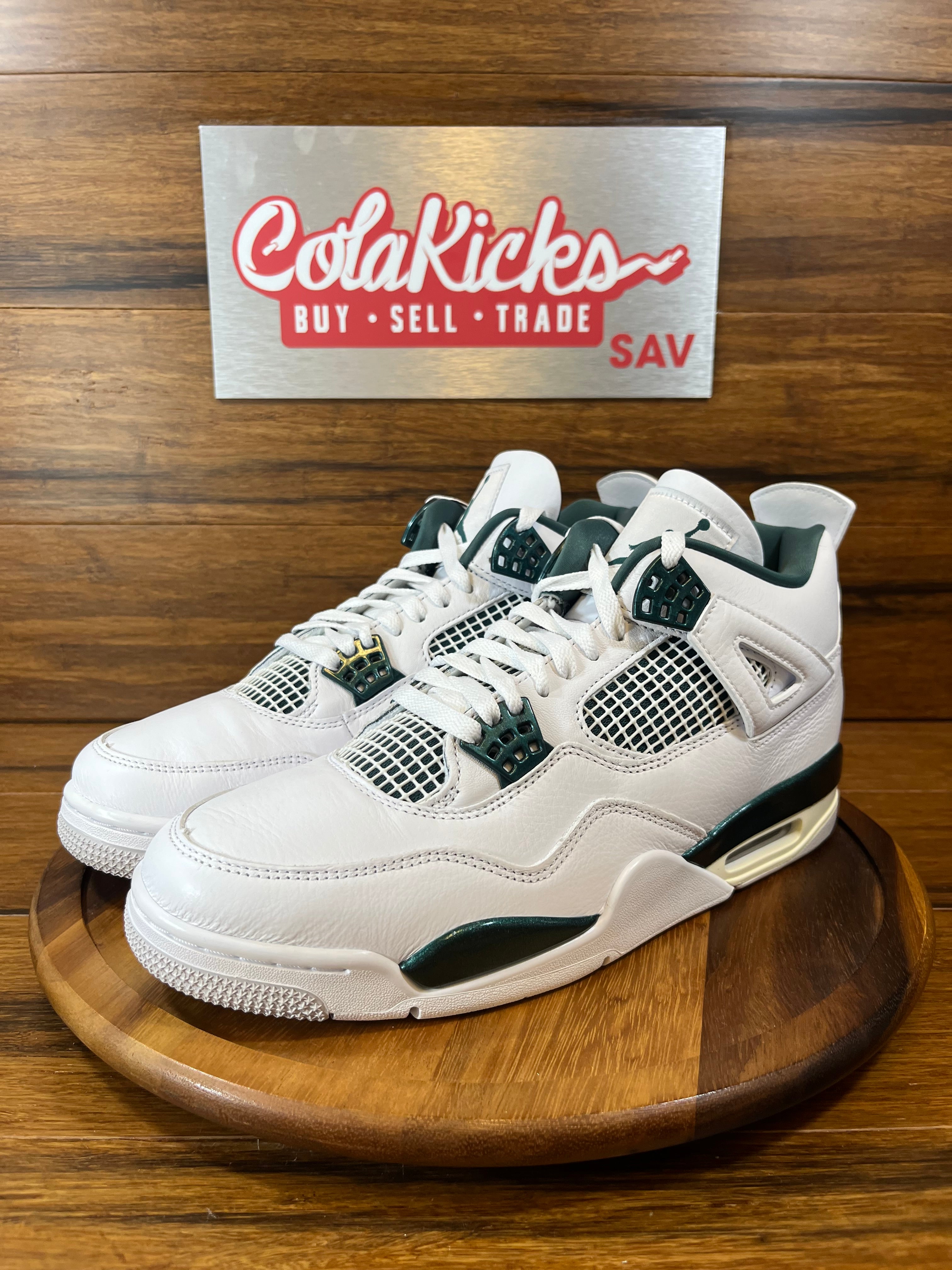 Jordan 4 Retro Oxidized Green