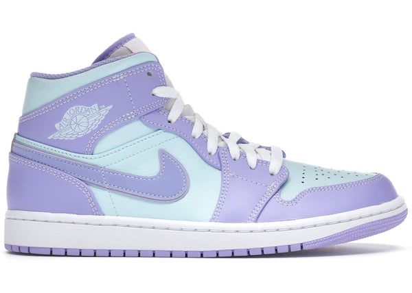 Jordan 1 Mid Purple Aqua