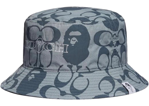 BAPE x Coach Bucket Hat Navy