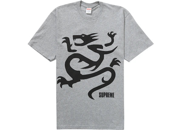 Supreme Mobb Deep Dragon Tee Heather Grey