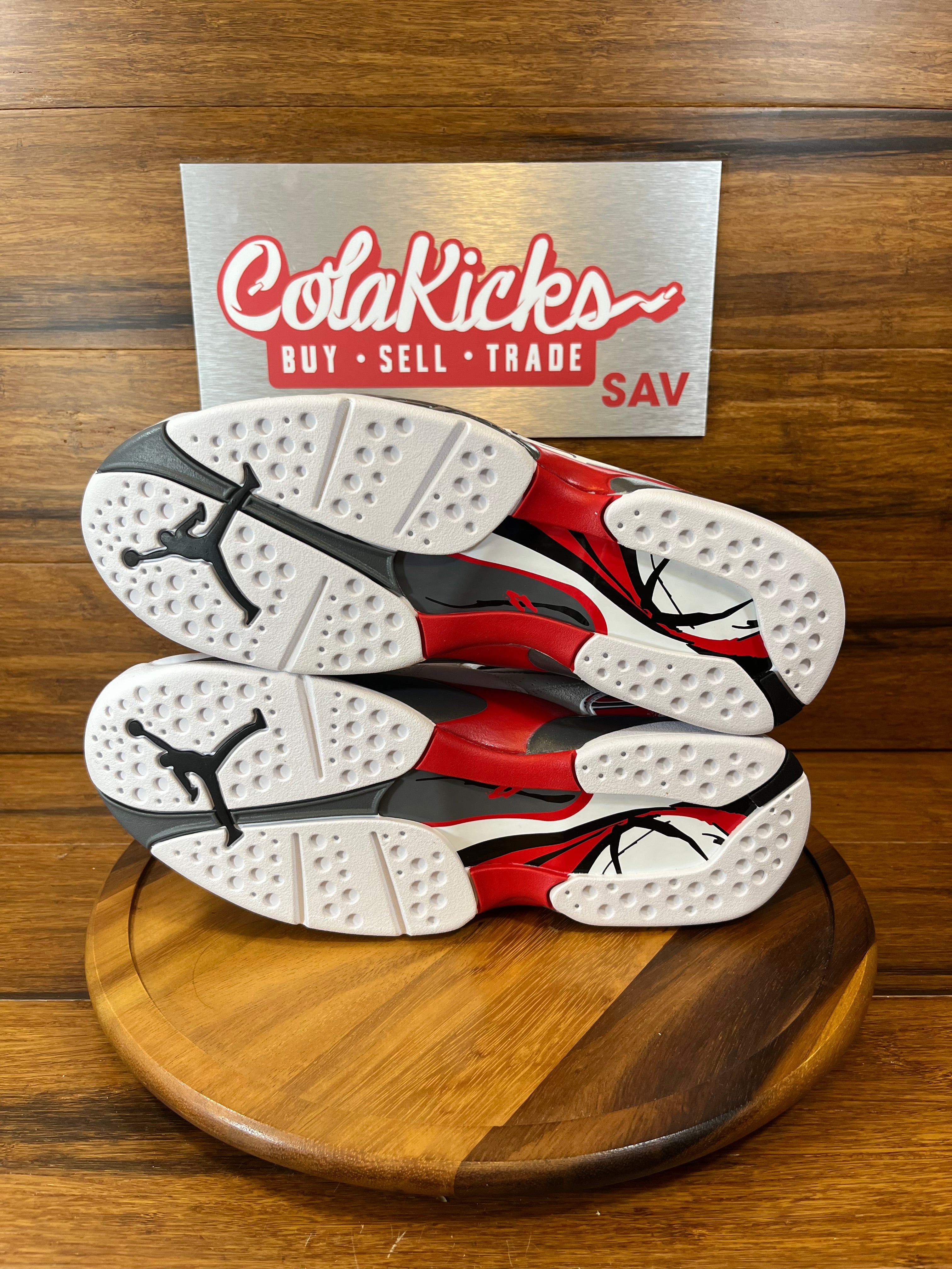 Jordan 8 Retro White True Red (2025)