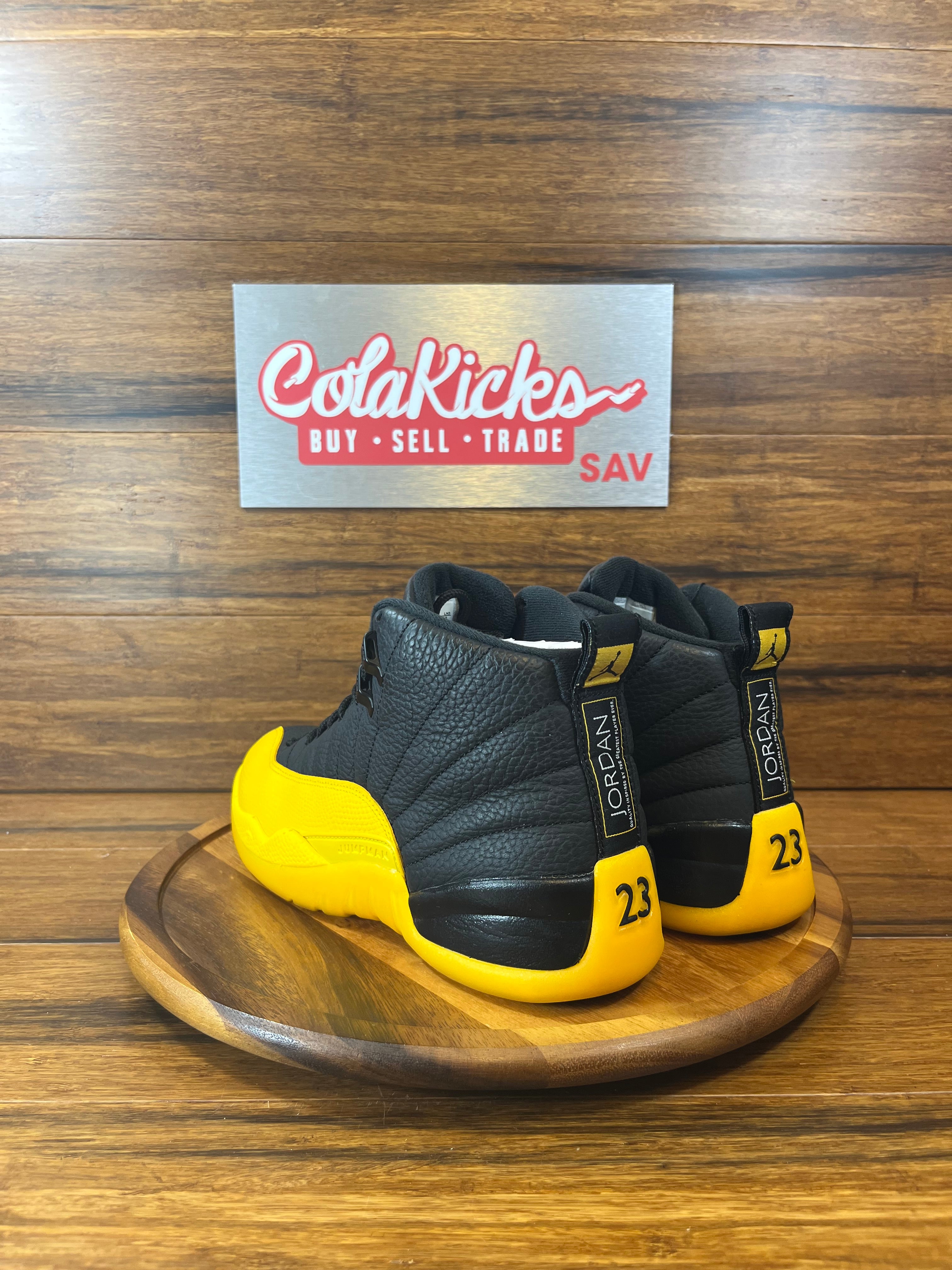 Jordan 12 Retro Black University Gold