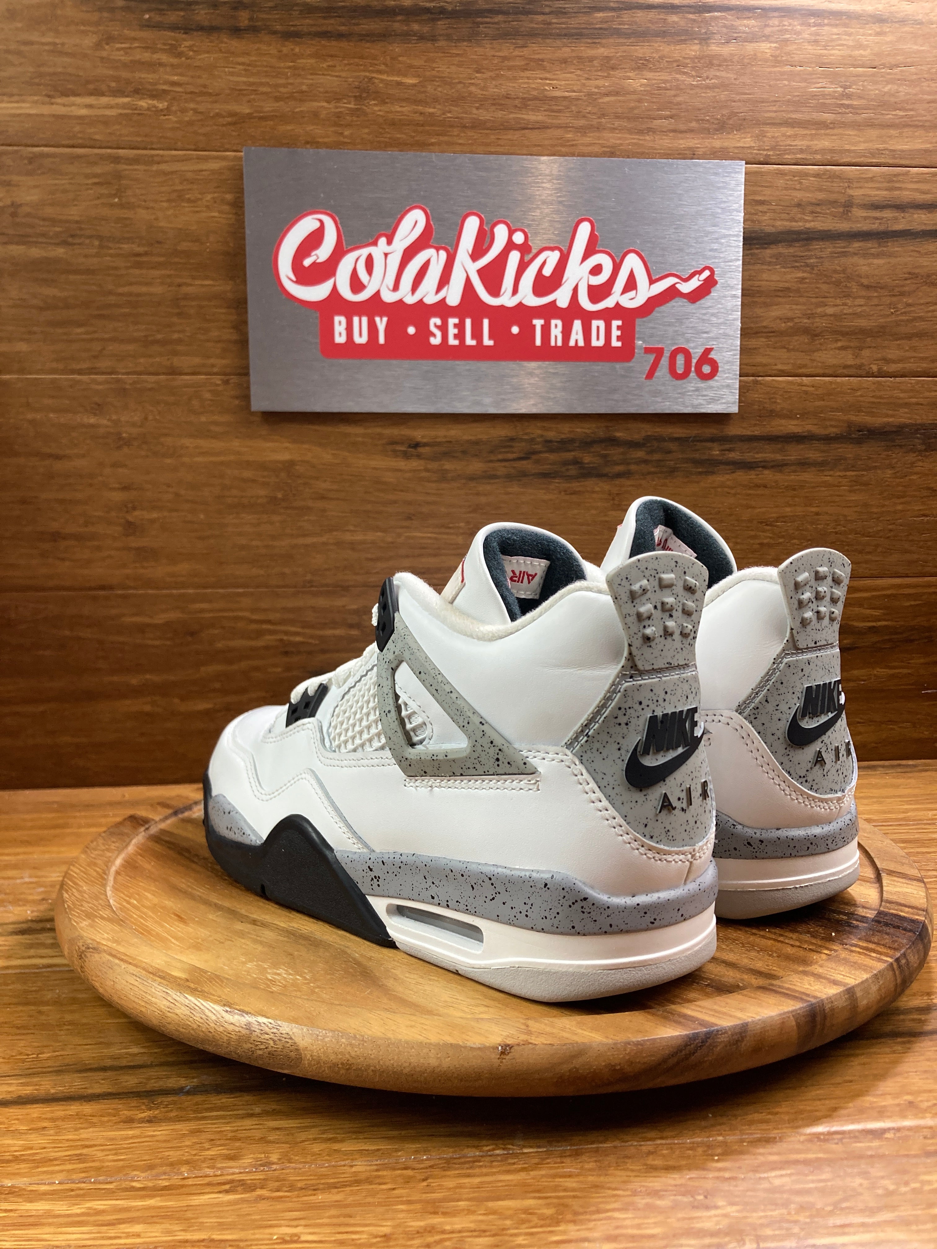 Jordan 4 Retro White Cement (2025) (GS)