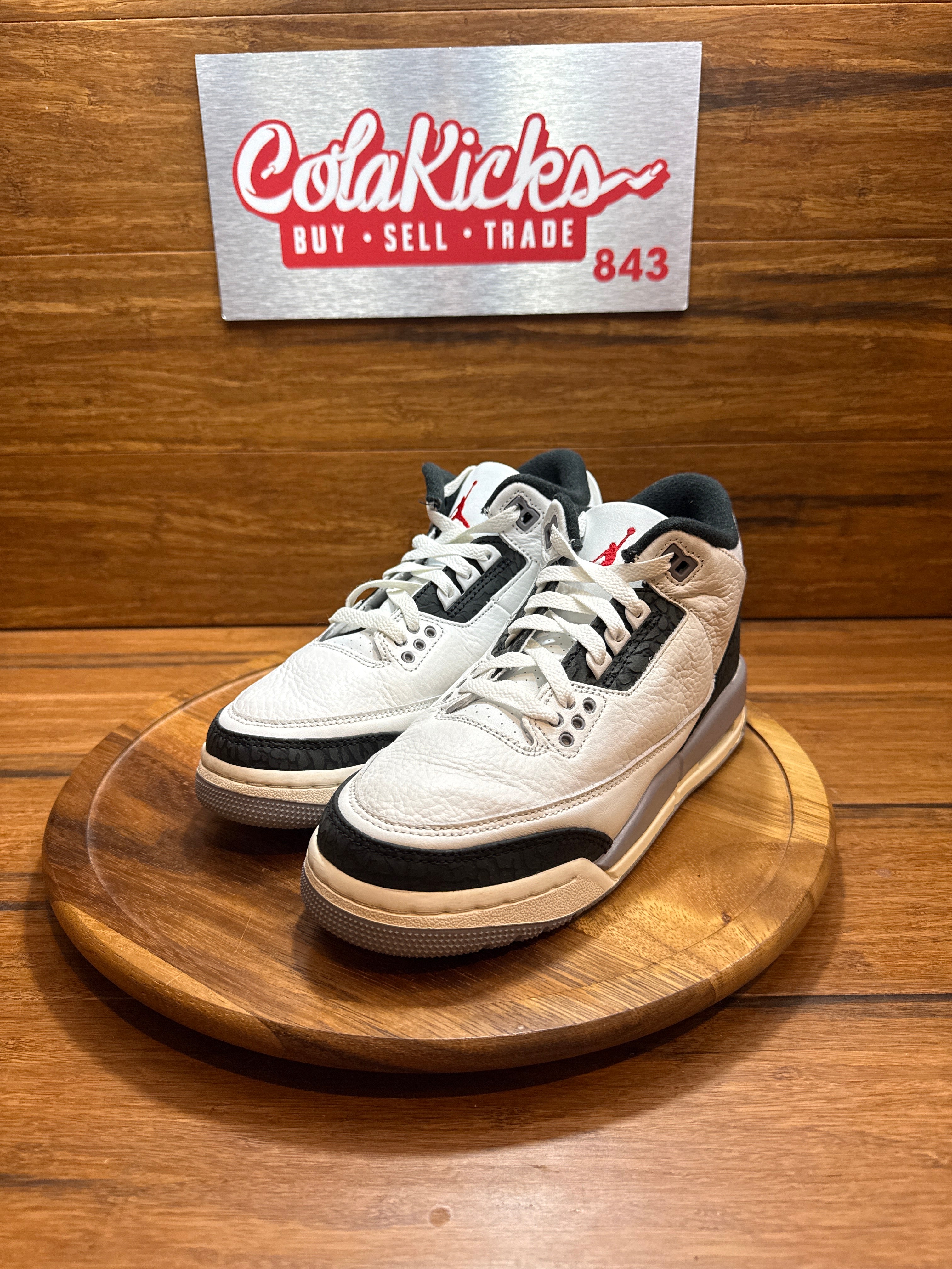 Jordan 3 Retro Cement Grey (GS)