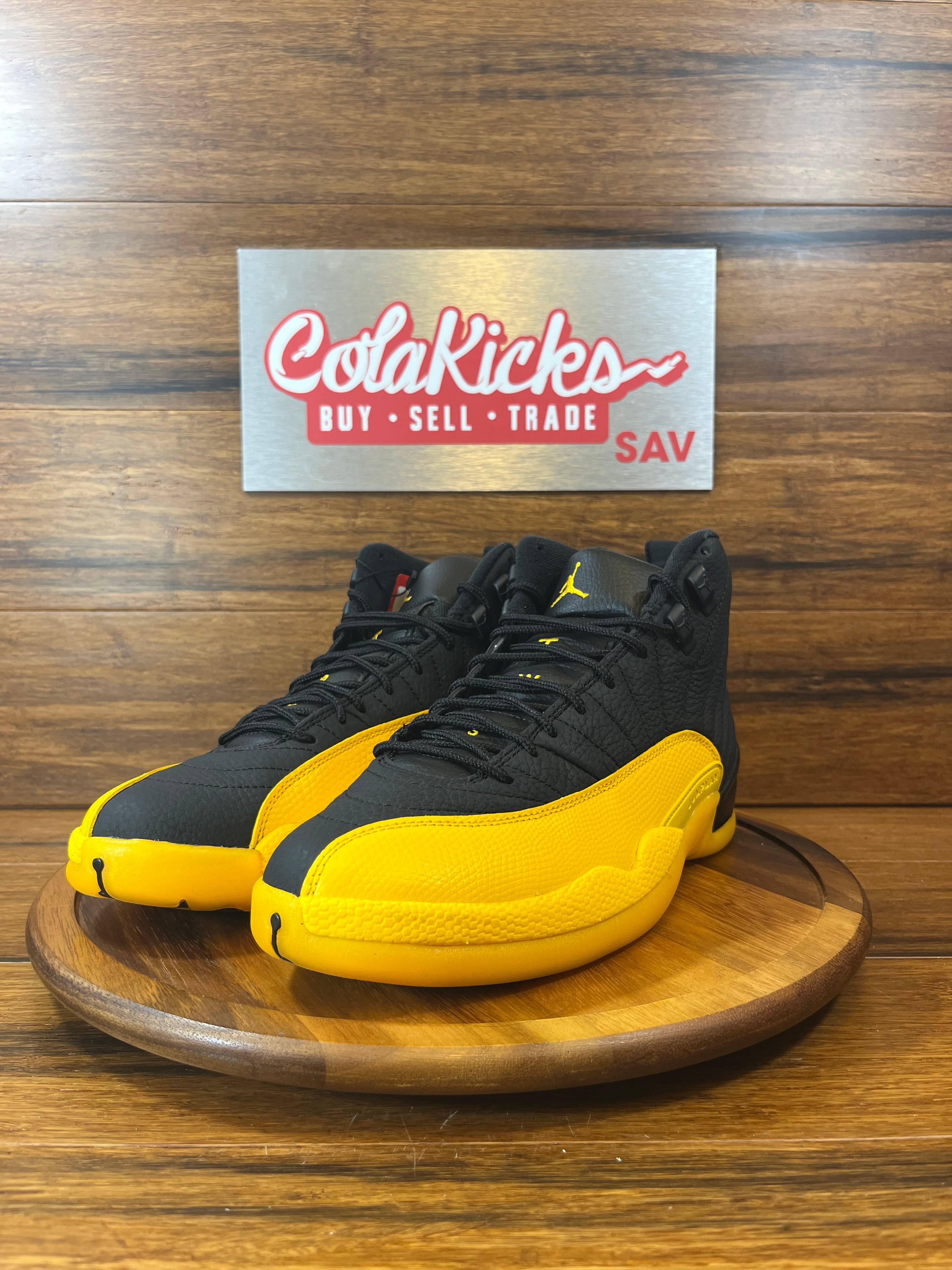 Jordan 12 Retro Black University Gold