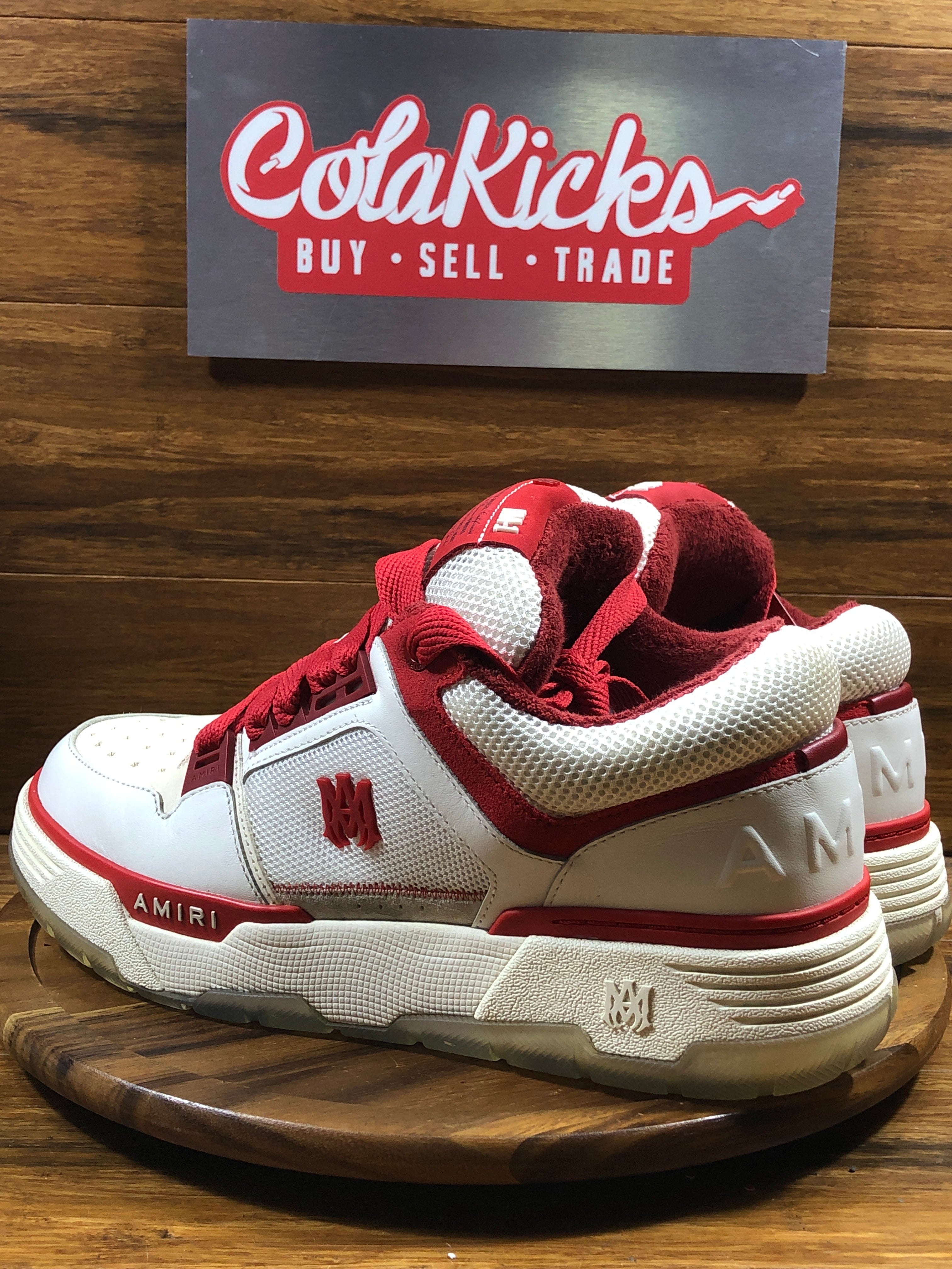 Amiri MA-1 White Red