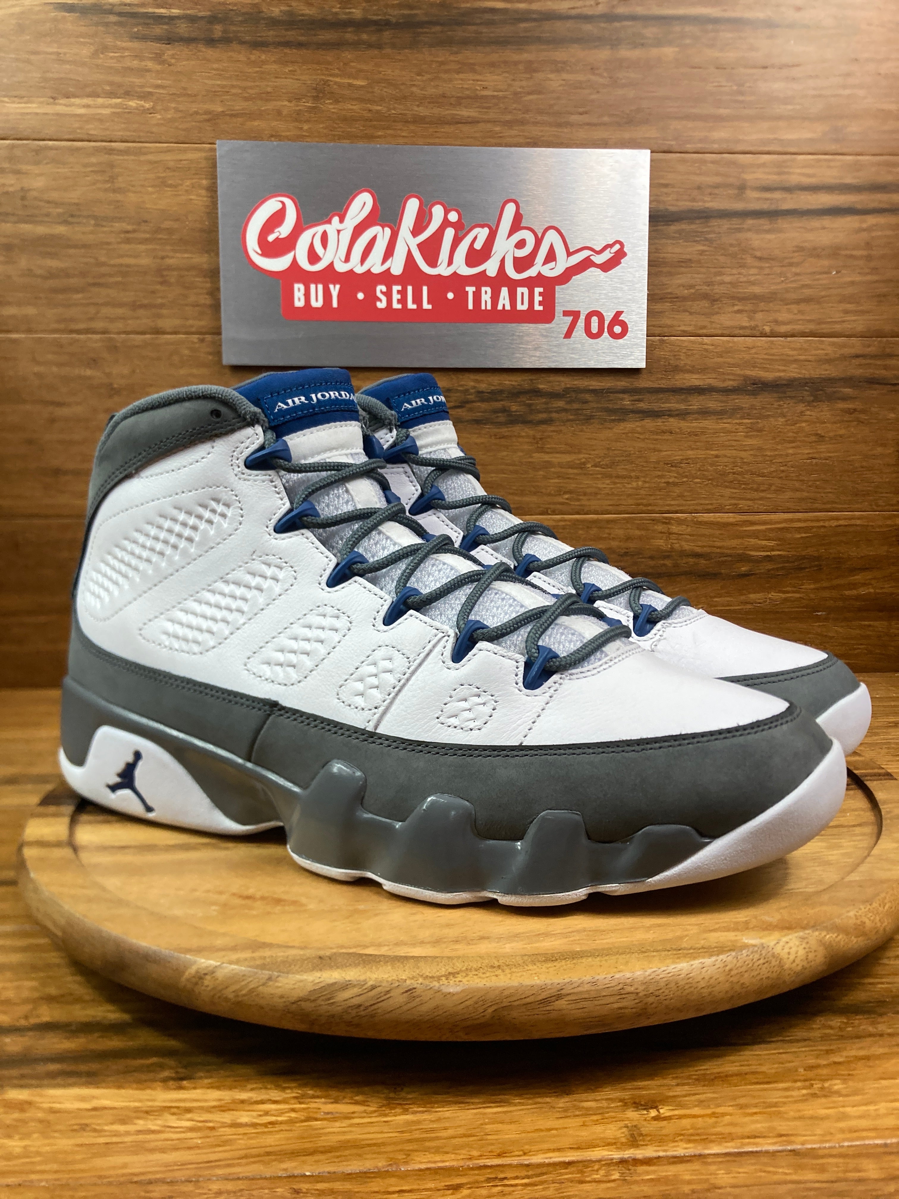 Jordan 9 Retro Flint Grey French Blue (2026)