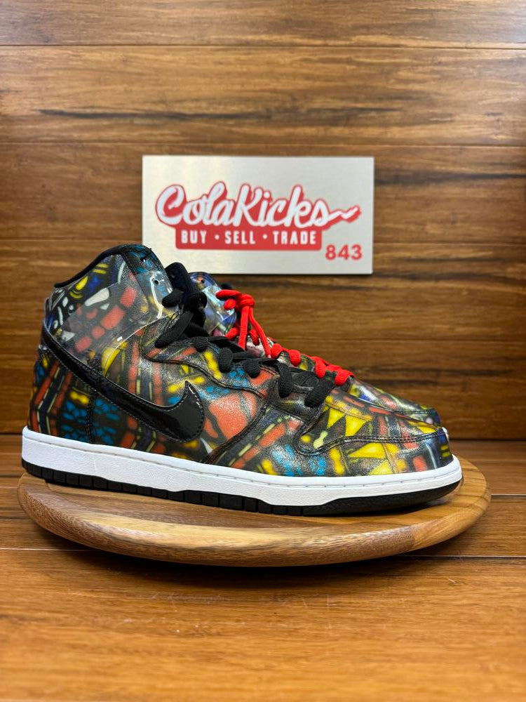 Nike SB Dunk High Concepts Stained Glass