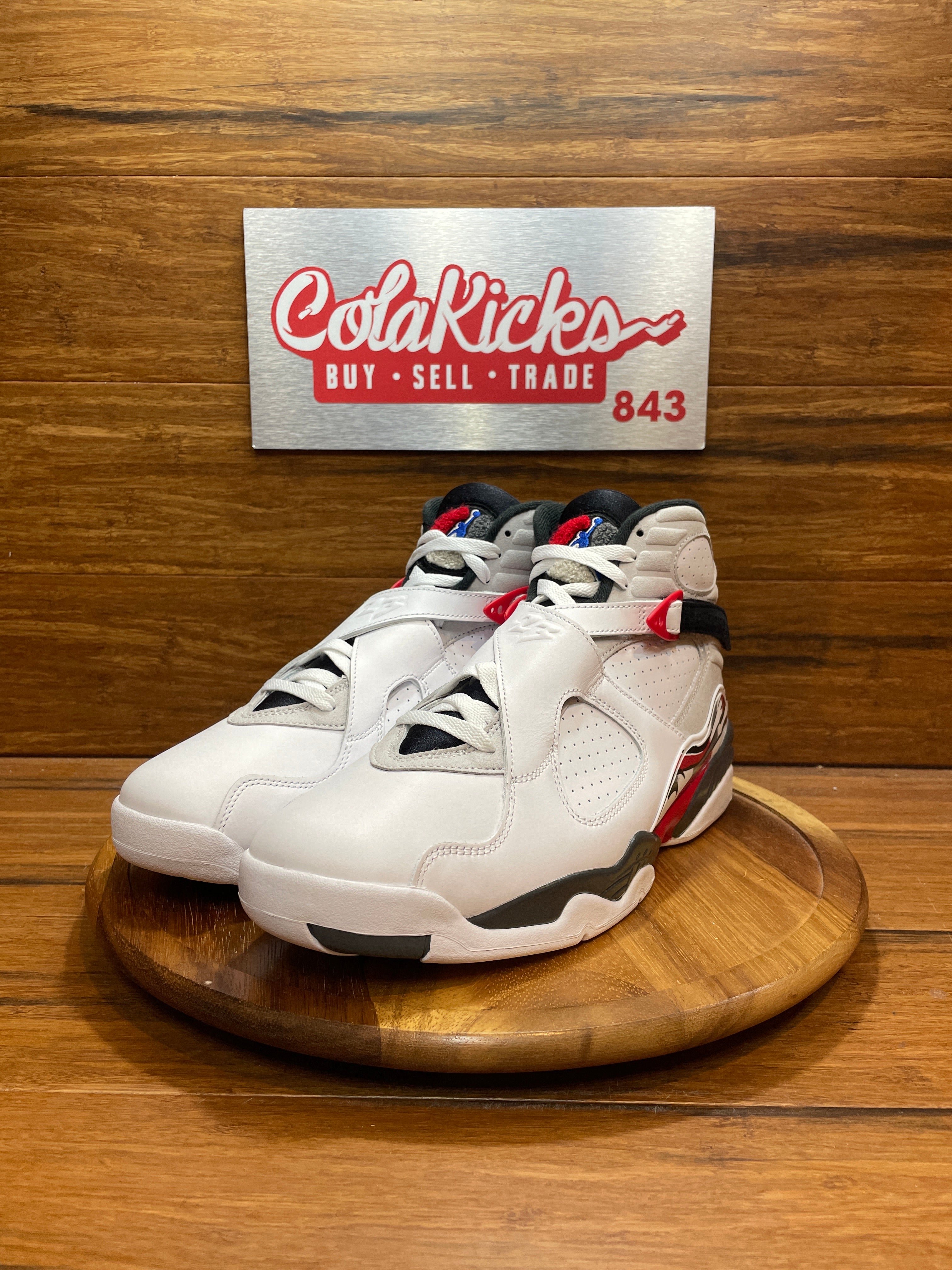 Jordan 8 Retro White True Red (2025)