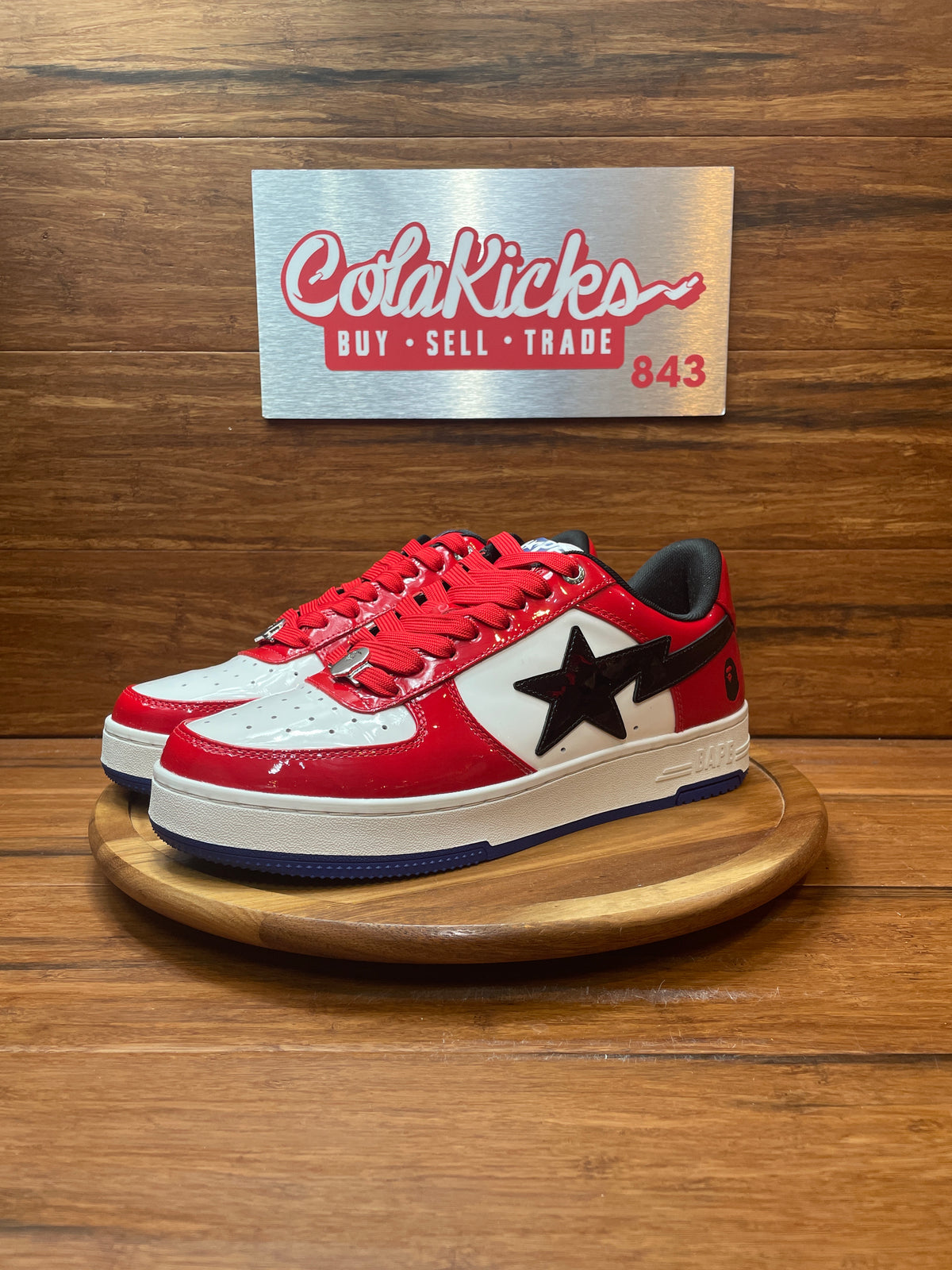 A Bathing Ape Bape Sta #1 Red