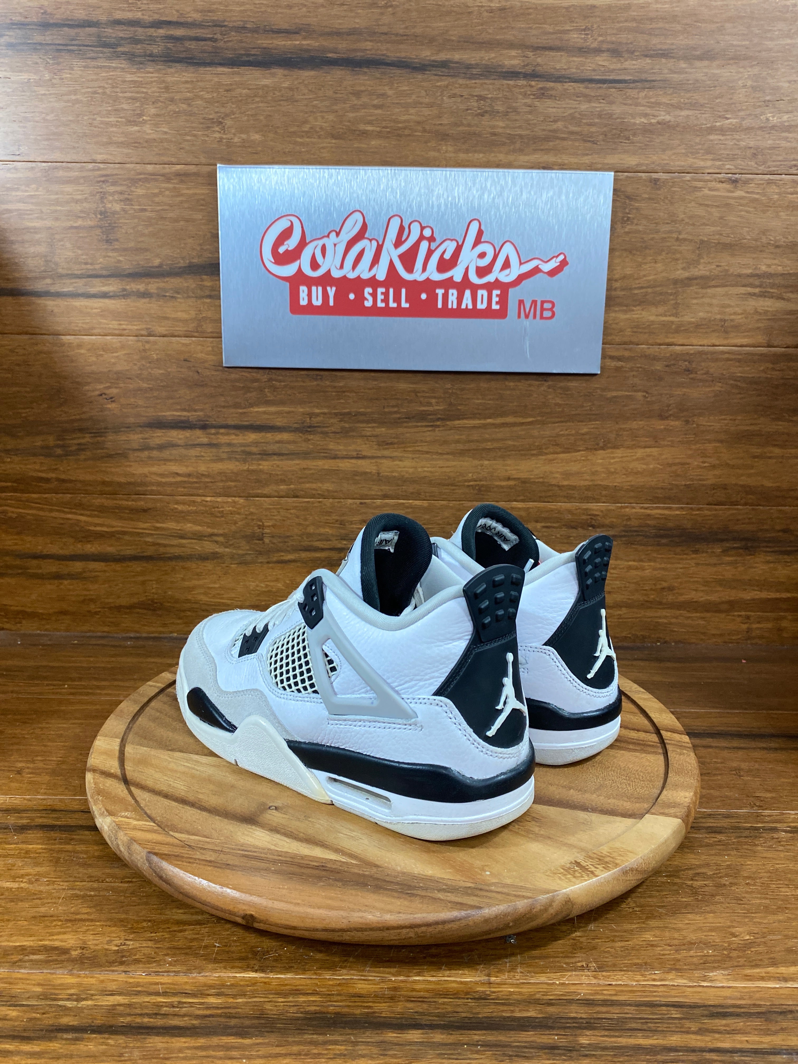 Jordan 4 Retro Military Black (GS)