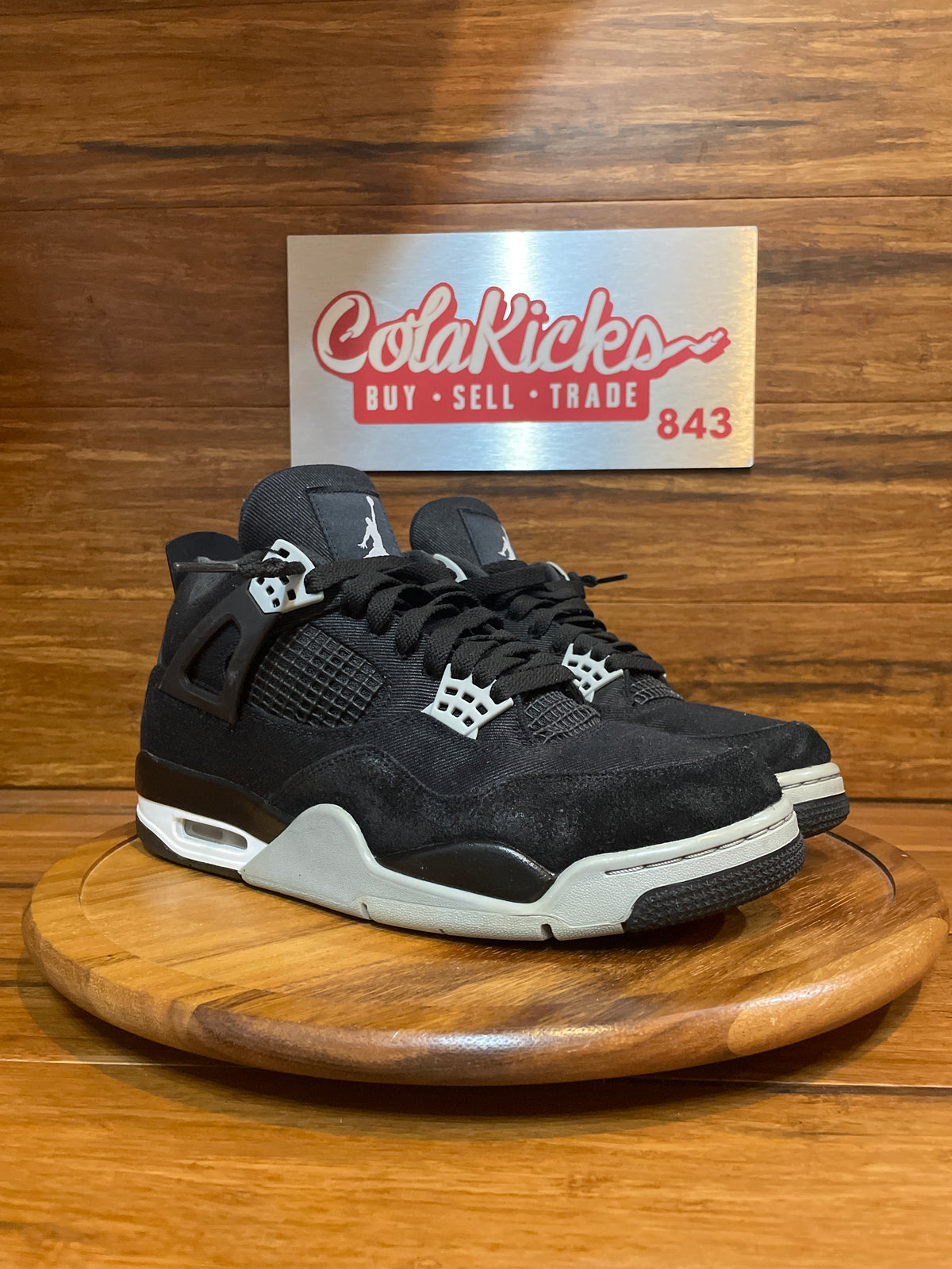 Jordan 4 Retro SE Black Canvas