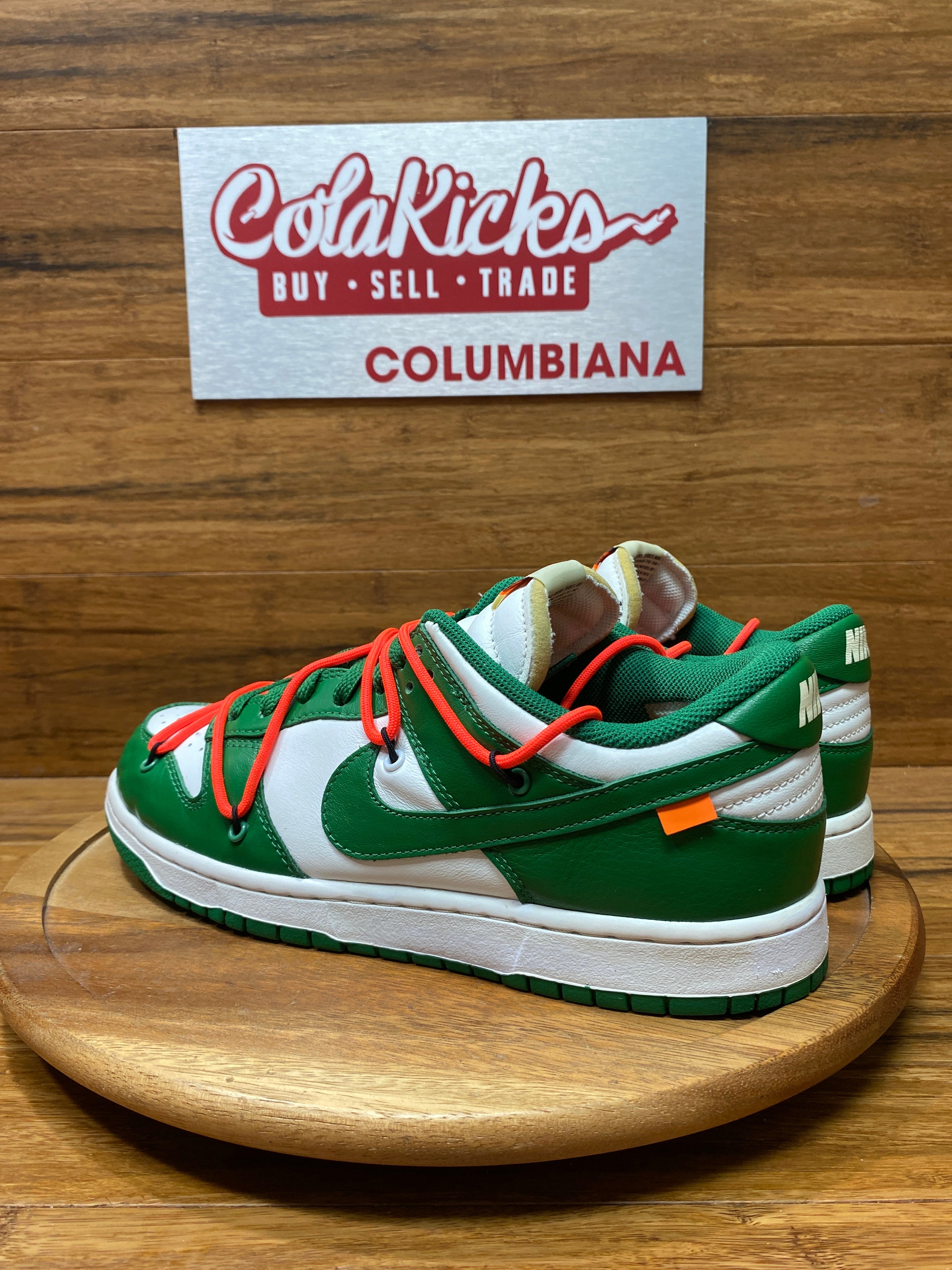 Nike Dunk Low Off-White Pine Green