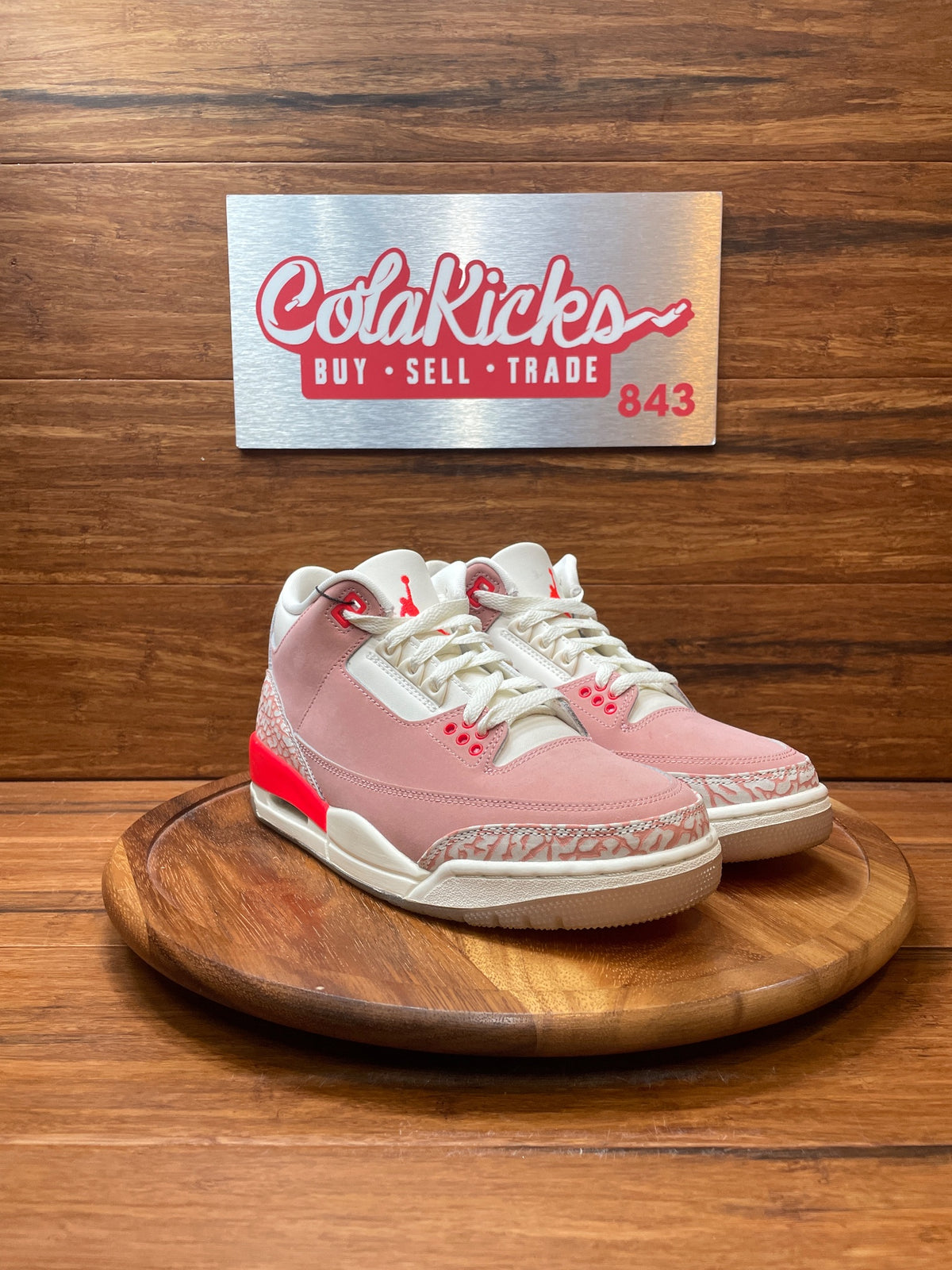 Jordan 3 Retro Rust Pink (Women's)