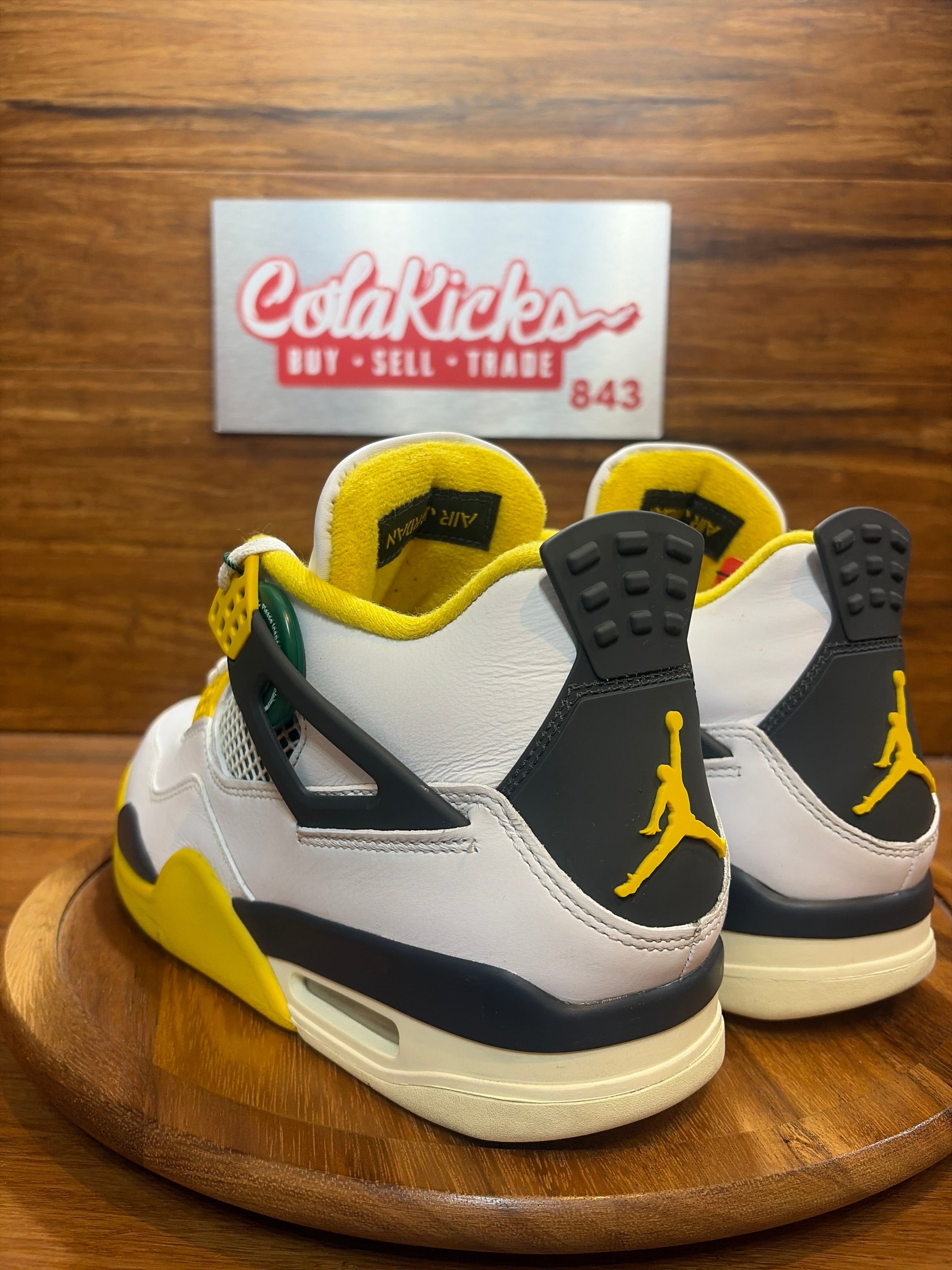 Jordan 4 Retro Vivid Sulfur (Women's)