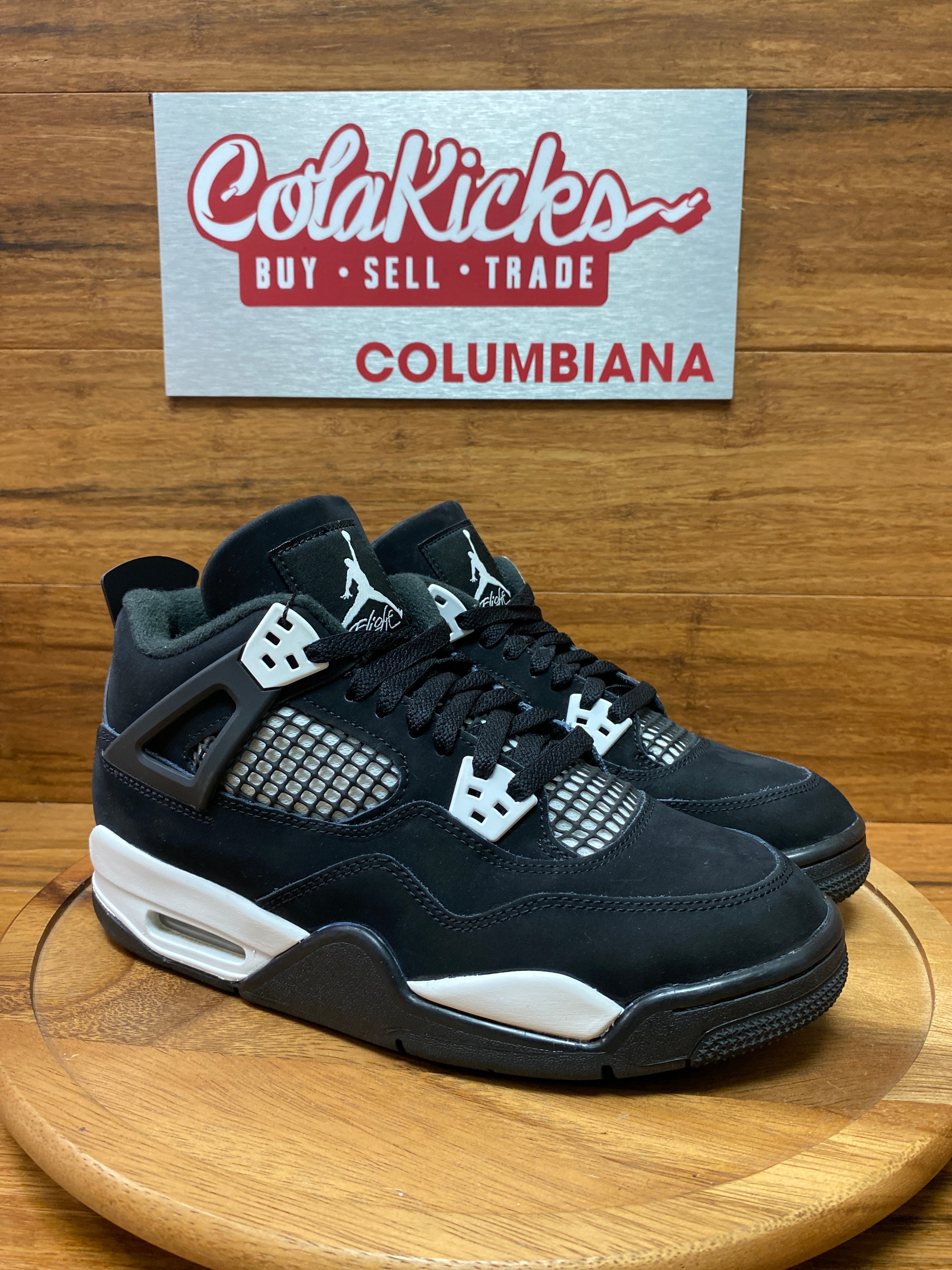 Jordan 4 Retro White Thunder (GS)