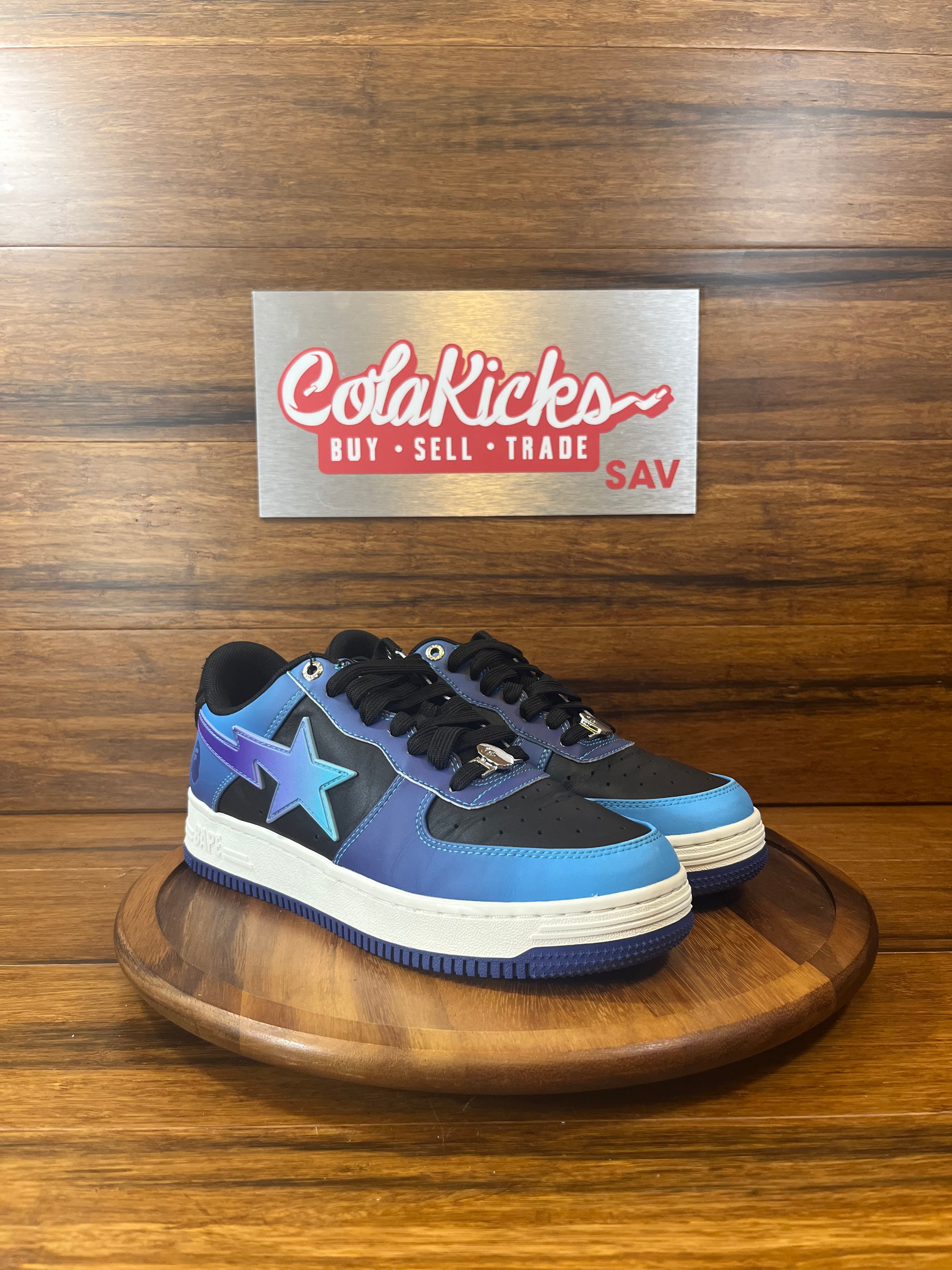 A Bathing Ape Bape Sta Blue Gradation