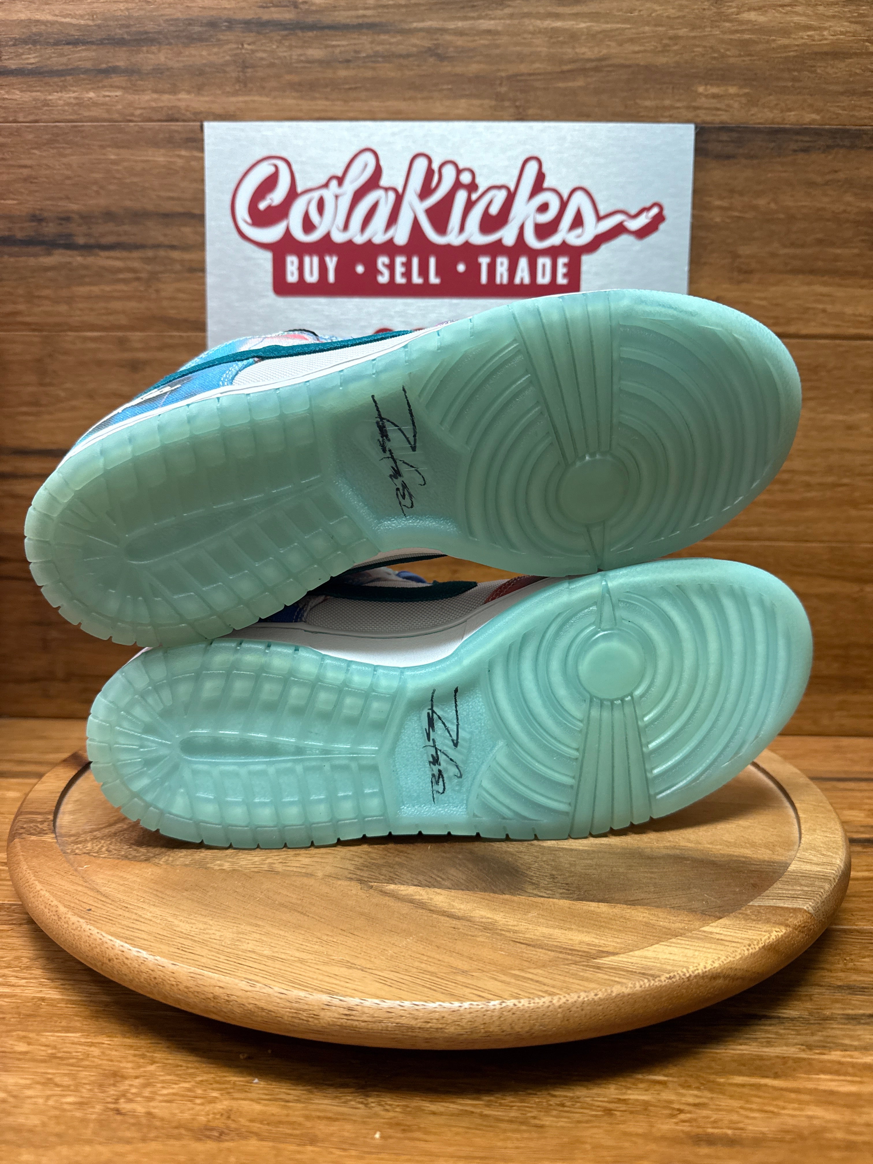Nike SB Dunk Low Futura Laboratories Bleached Aqua