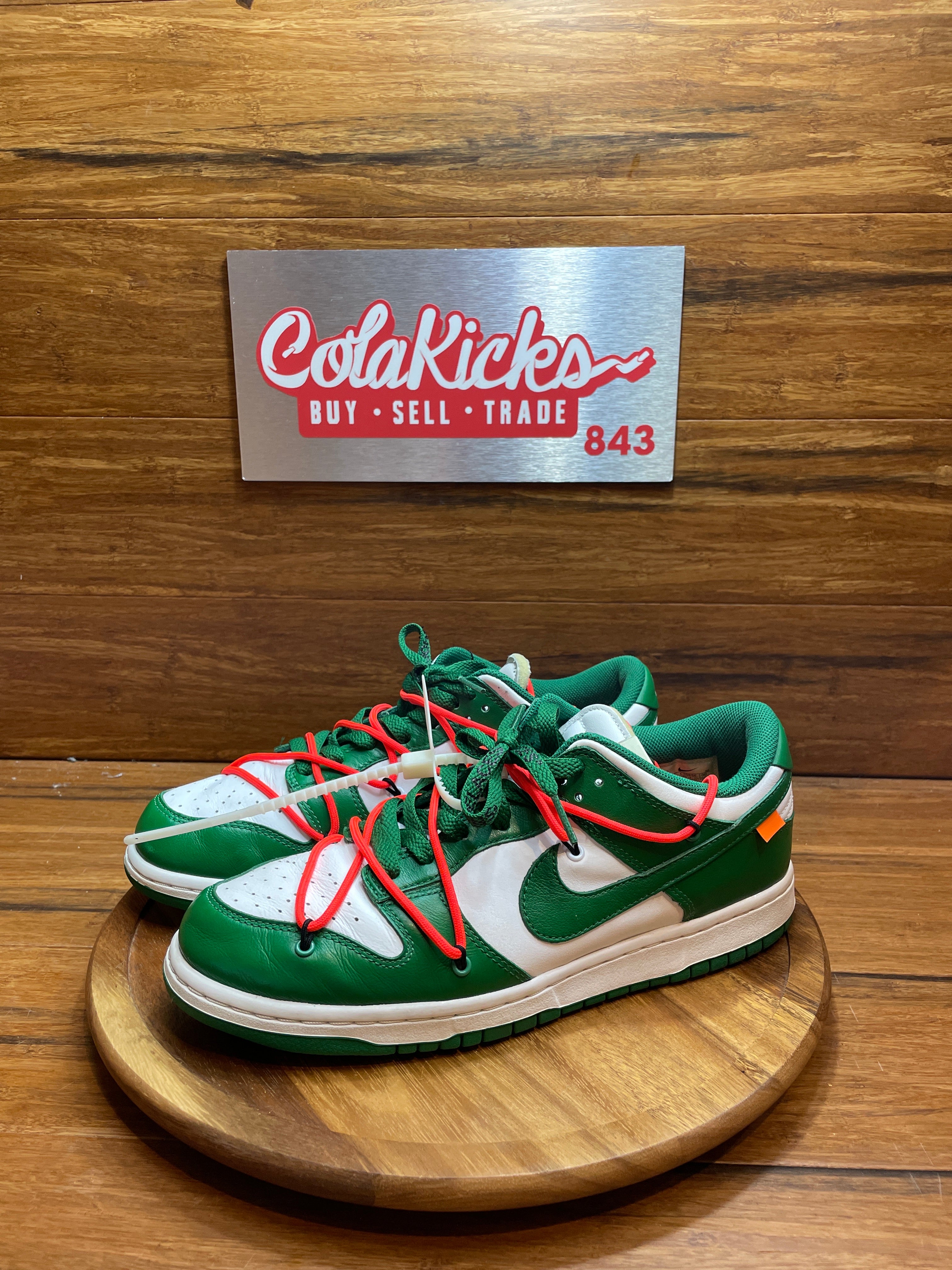 Nike Dunk Low Off-White Pine Green