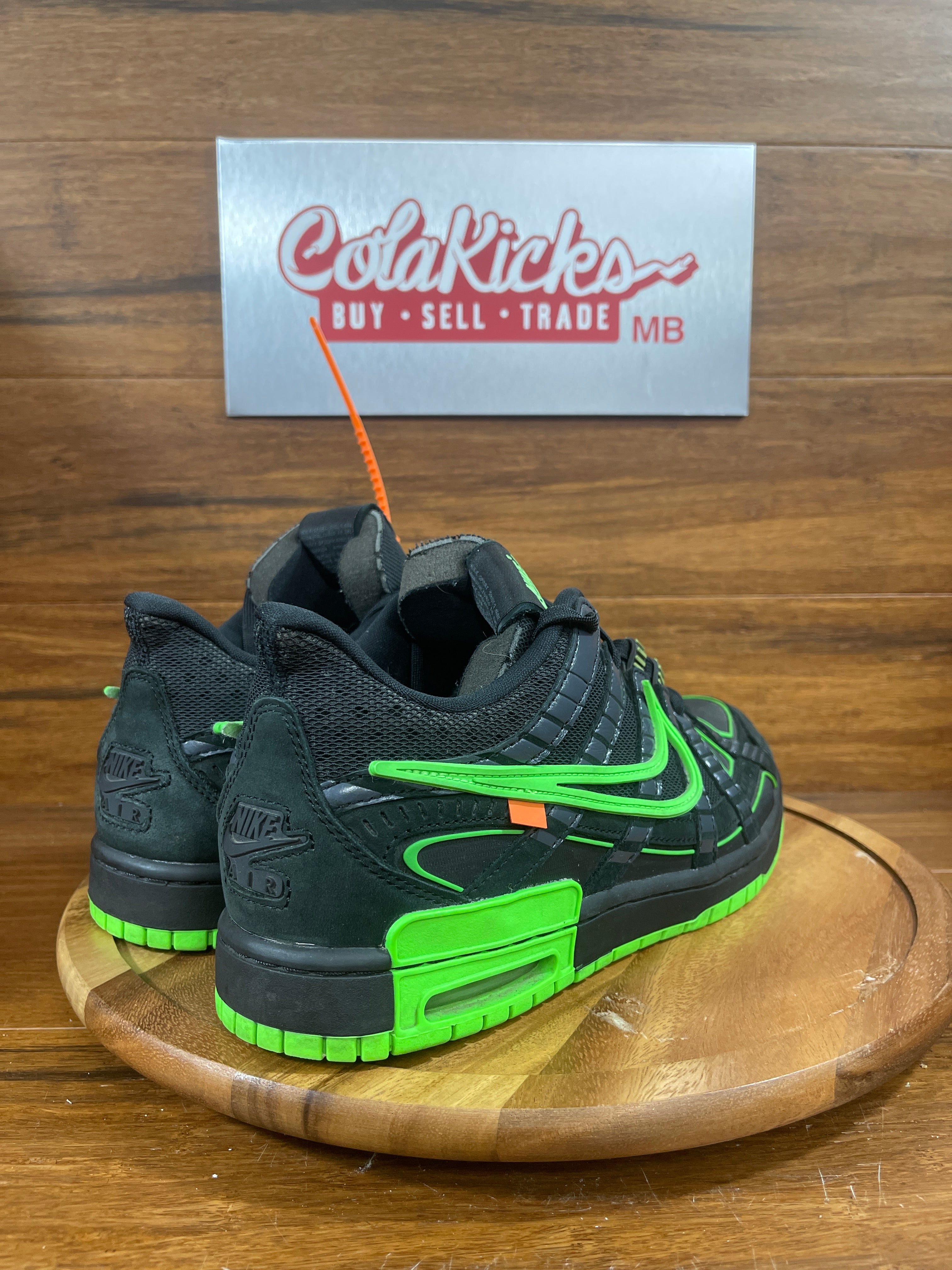 Nike Air Rubber Dunk Off-White Green Strike